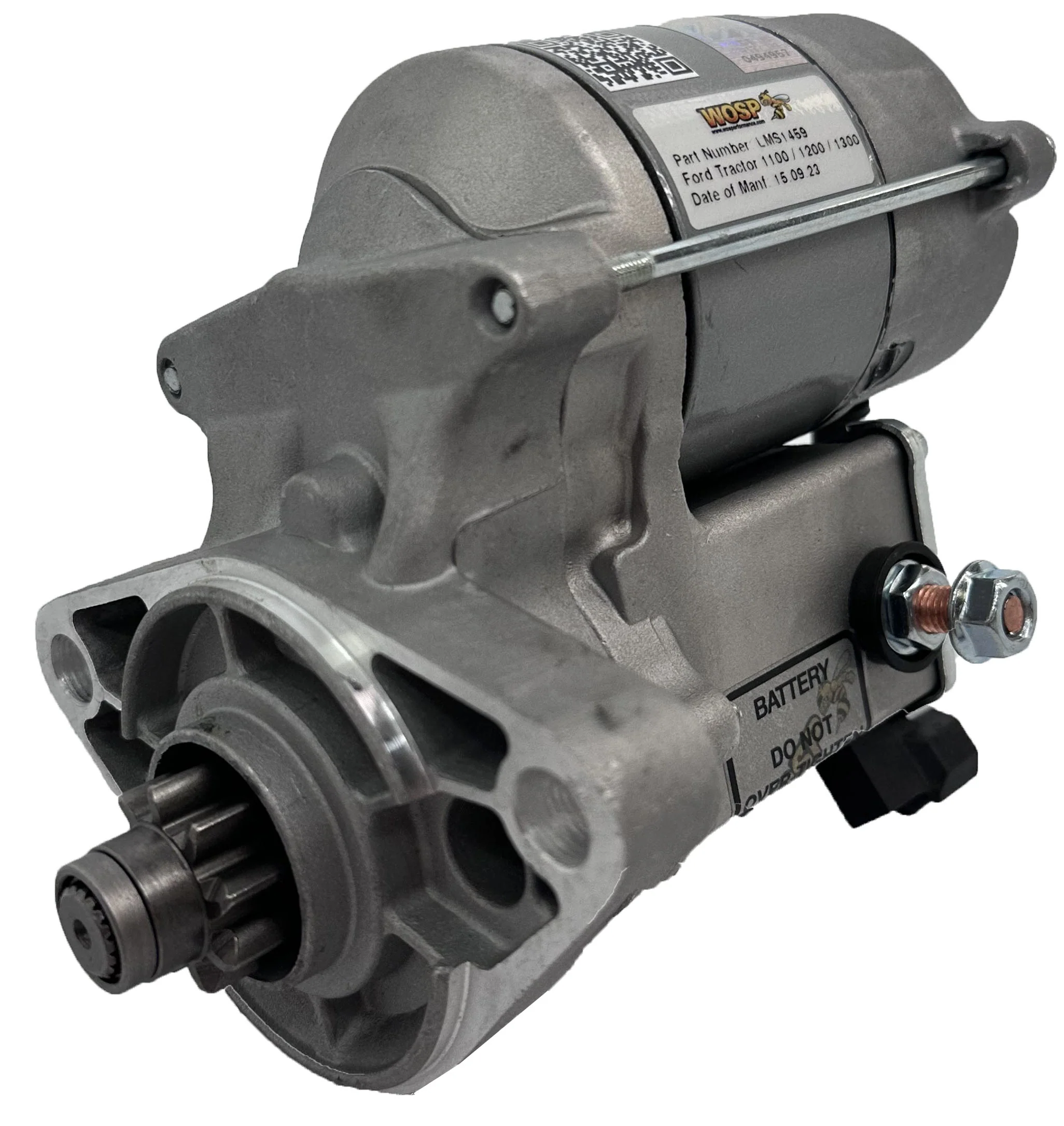Wosp Ford Tractor 1100 / 1200 / 1300 high torque starter motor (LMS1459)