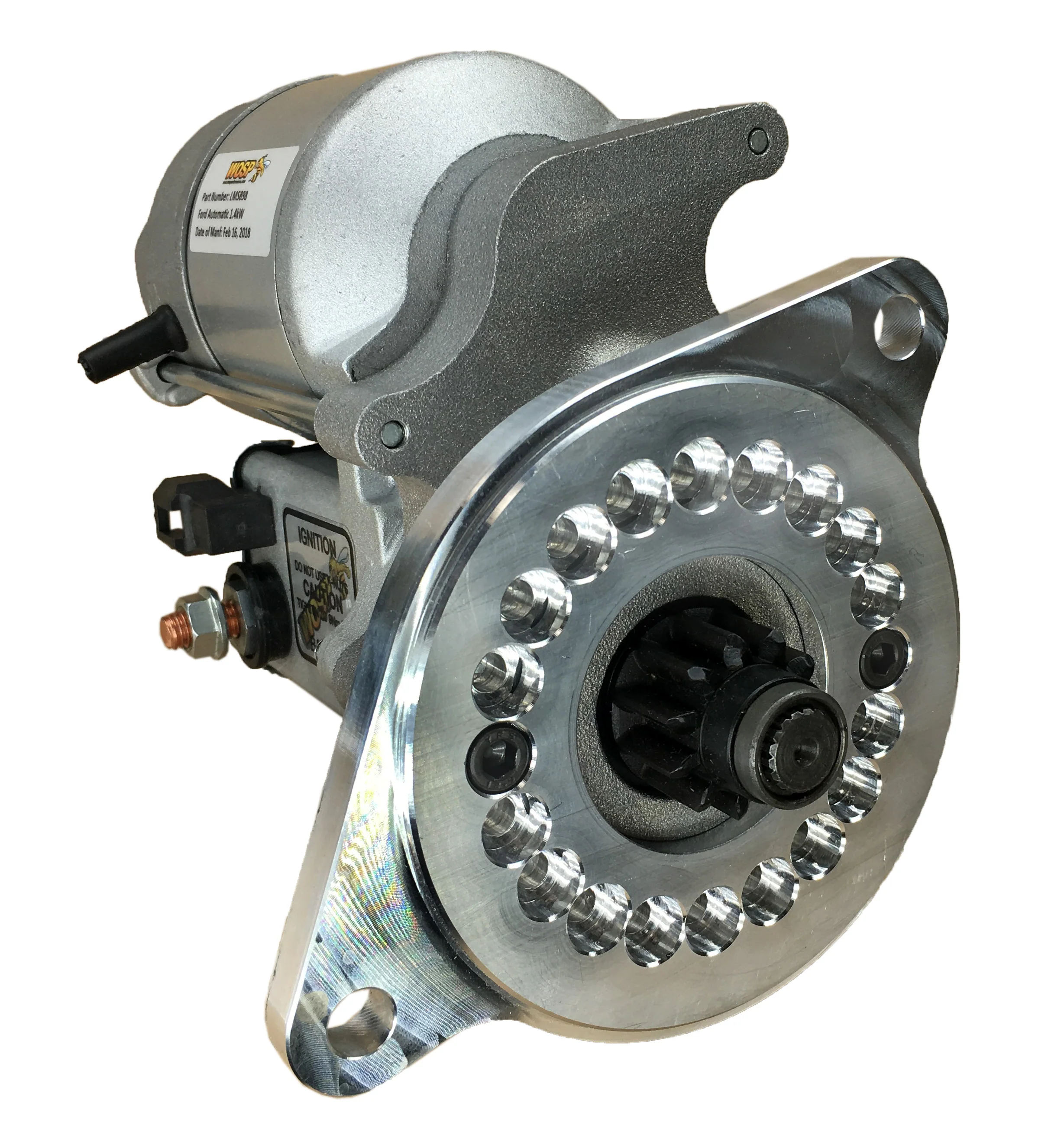 Wosp Ford V8 260 / 289 / 302 / 351W (C4 Trans) 1.4kW high torque starter motor (LMS898)