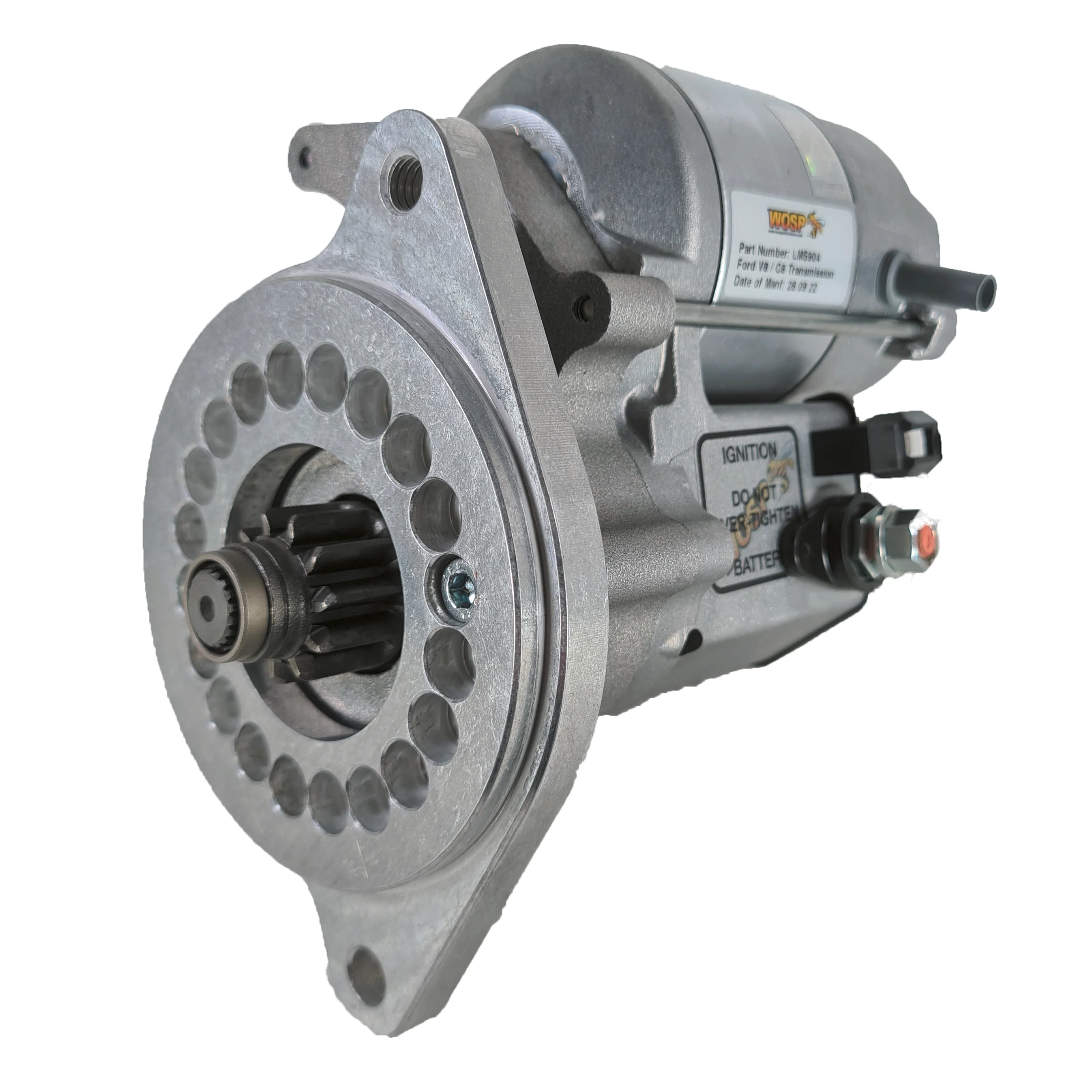 Wosp Ford V8 351 / 400 / 429 (C6 Trans) 1.4kW high torque starter motor (LMS904)