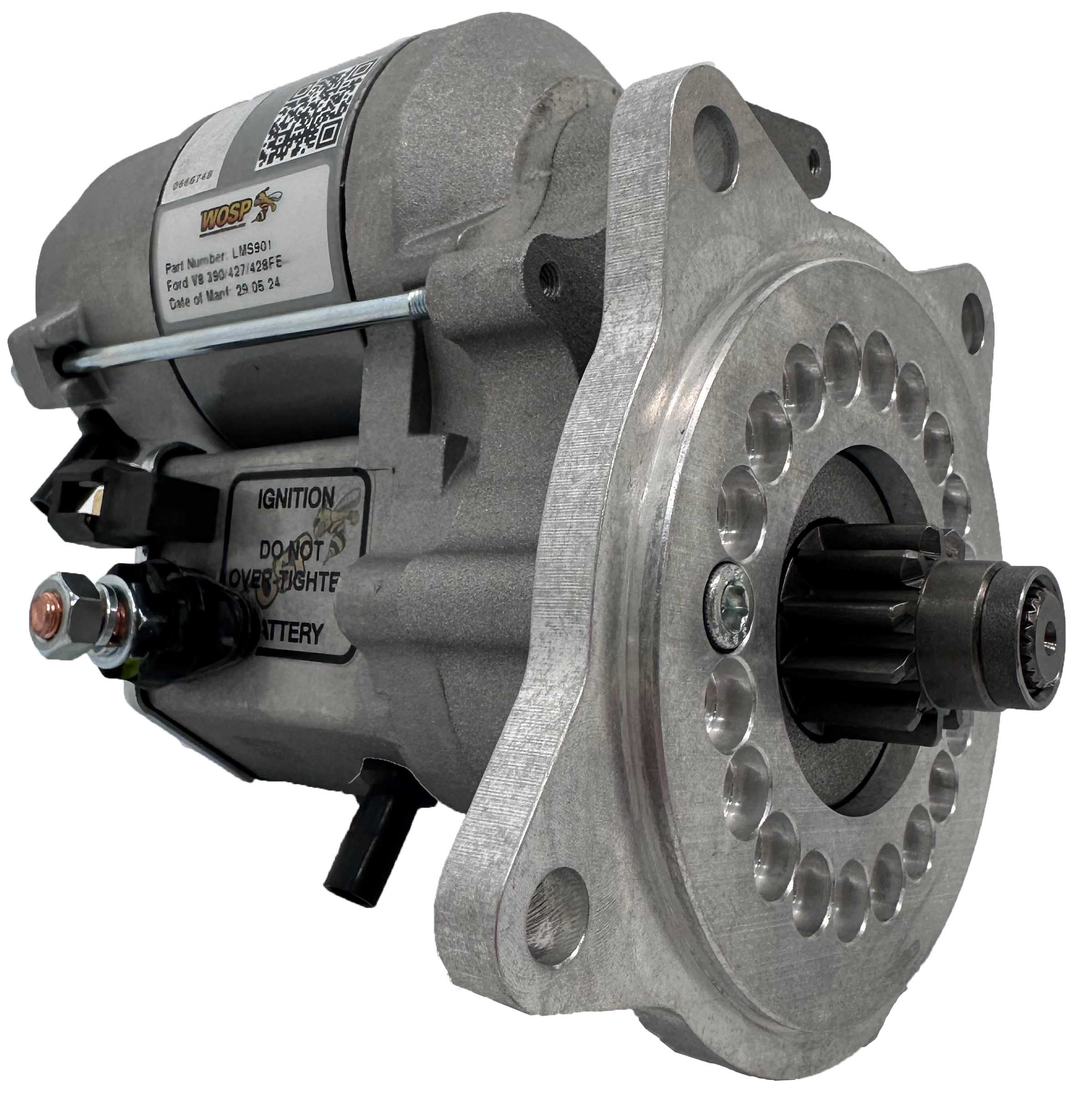 Wosp Ford V8 390 / 427 / 428 (FE engine) 1.4kW high torque starter motor (LMS901)