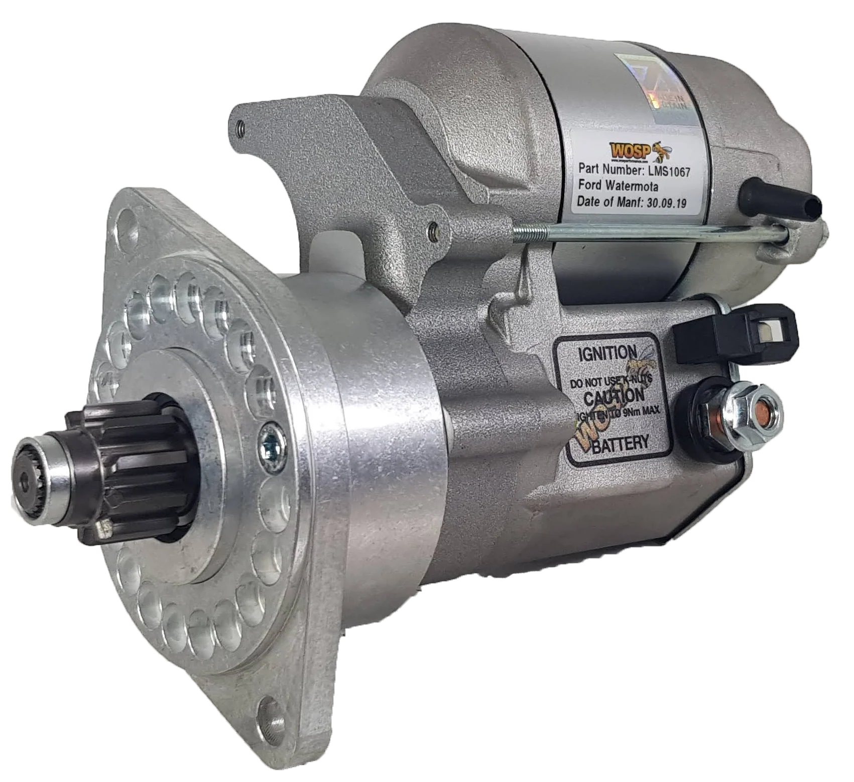 Wosp Ford Watermota (Sea Panther / Sea Tiger / Sea Wolf) Inline Petrol high torque starter motor (LMS1067)