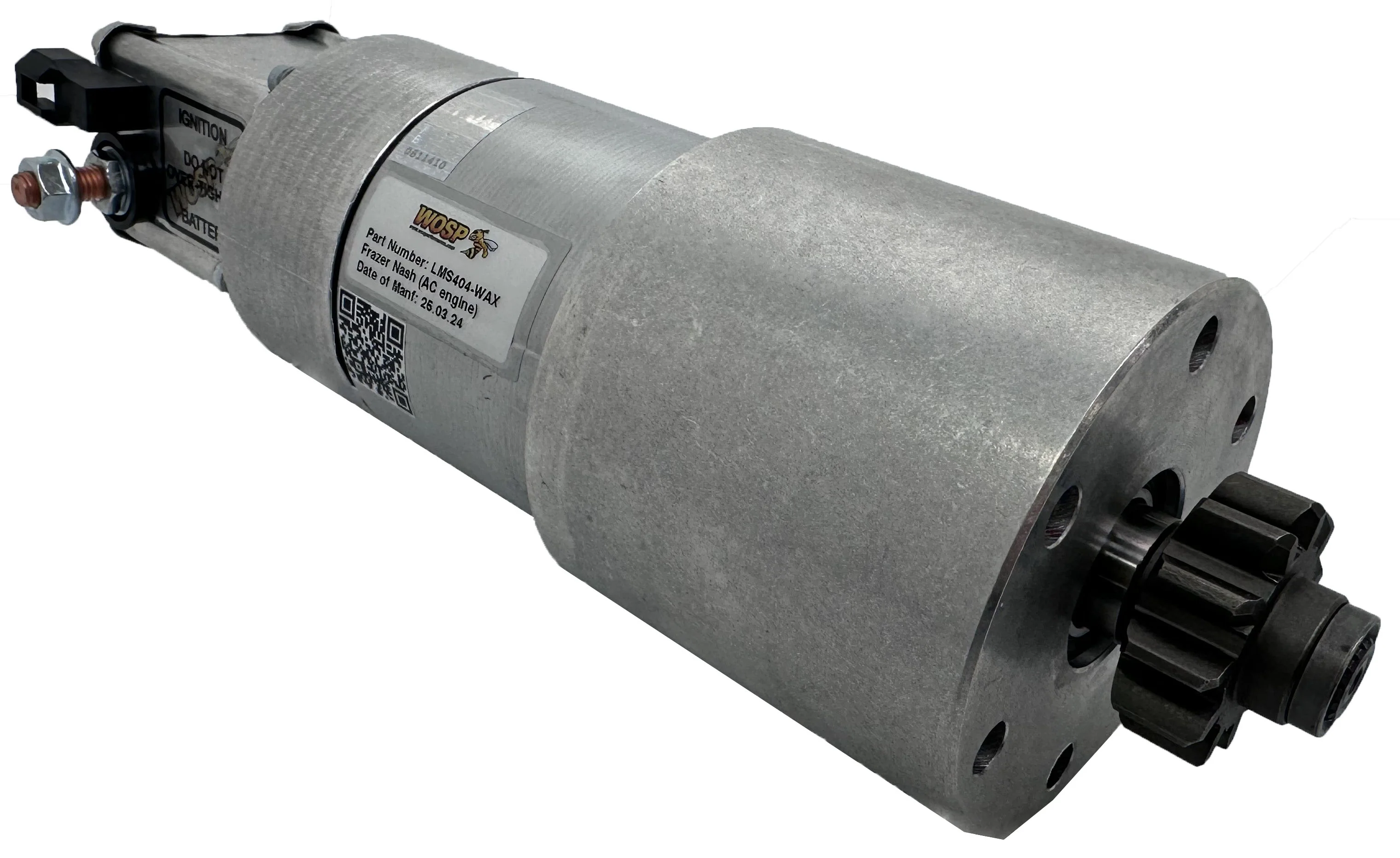 Wosp Frazer Nash (AC engine) replica starter motor (LMS404-WAX)