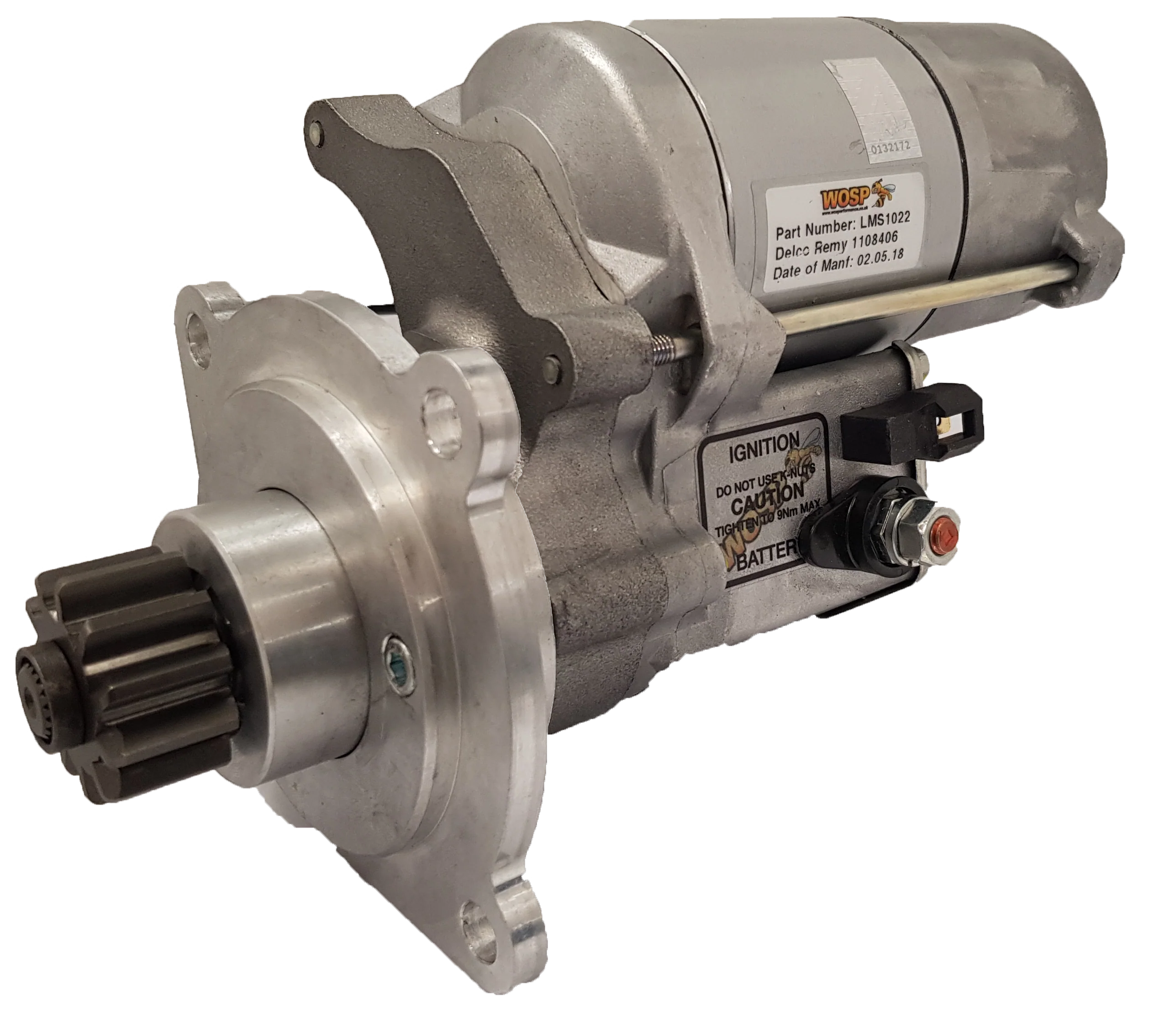 Wosp FWD Diesel Truck high torque starter motor (LMS1022)
