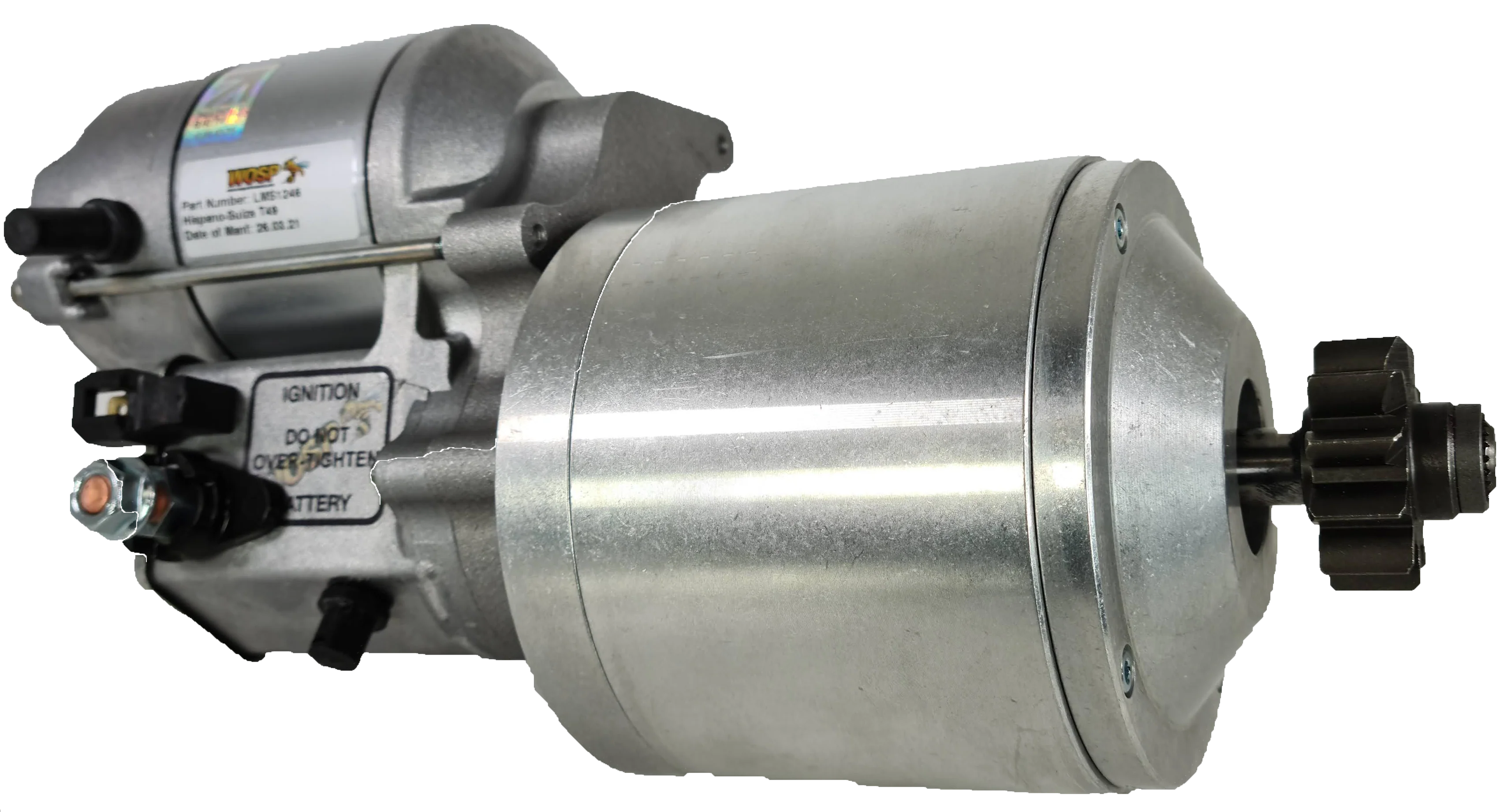 Wosp Hispano-Suiza T49 high torque starter motor (LMS1246)