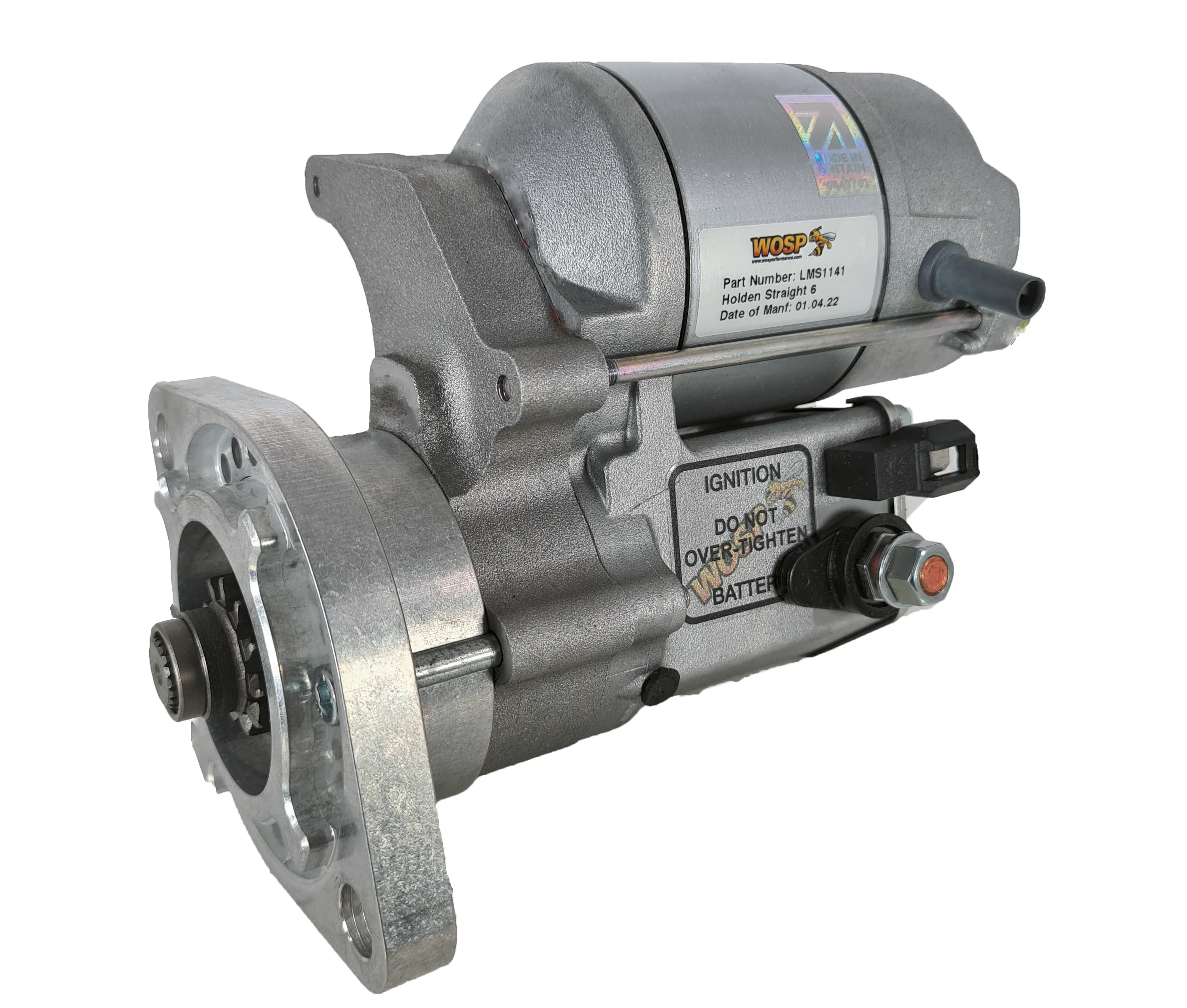 Wosp Holden straight 6 'red motor' high torque starter motor (LMS1141)