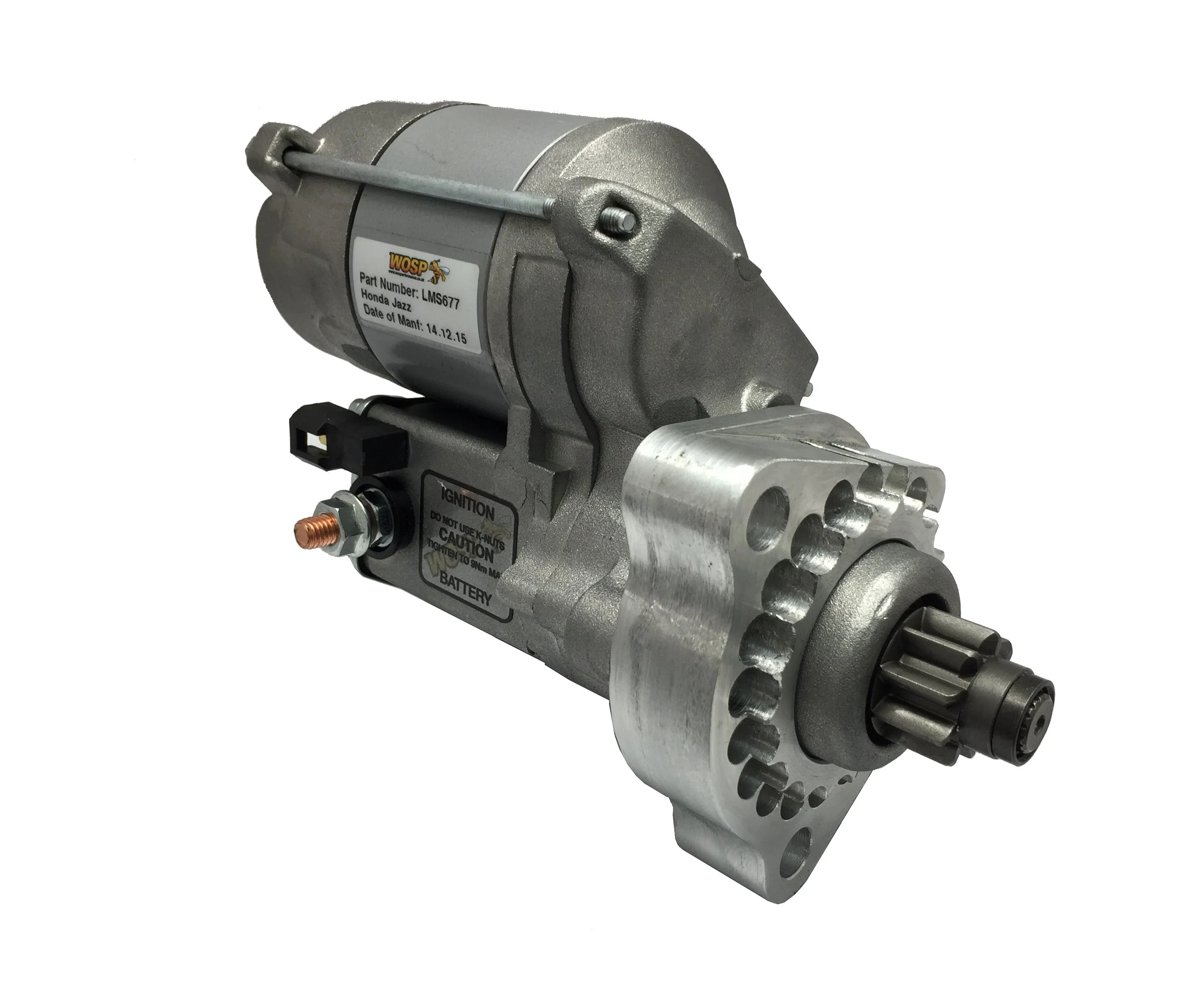 Wosp Honda Fit / Jazz high torque starter motor (LMS677)