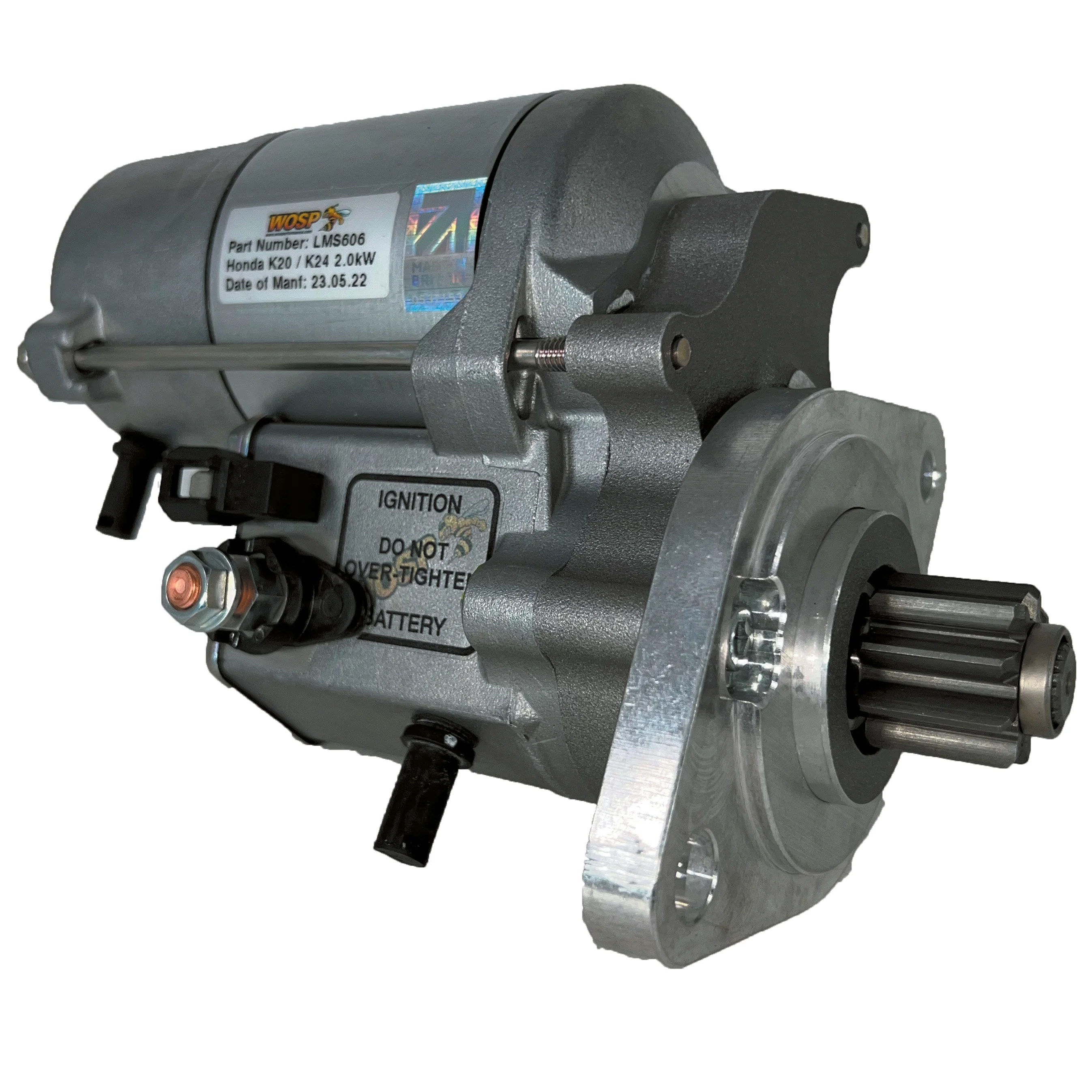 Wosp Honda K20 / K24 super-duty starter motor (LMS606)