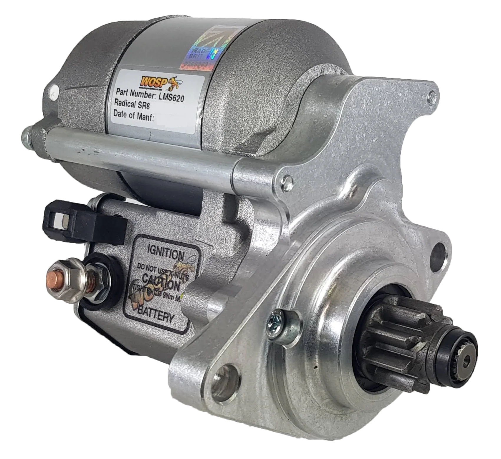 Wosp Honda / Radical SR8 / Rover various high torque starter motor (LMS620)