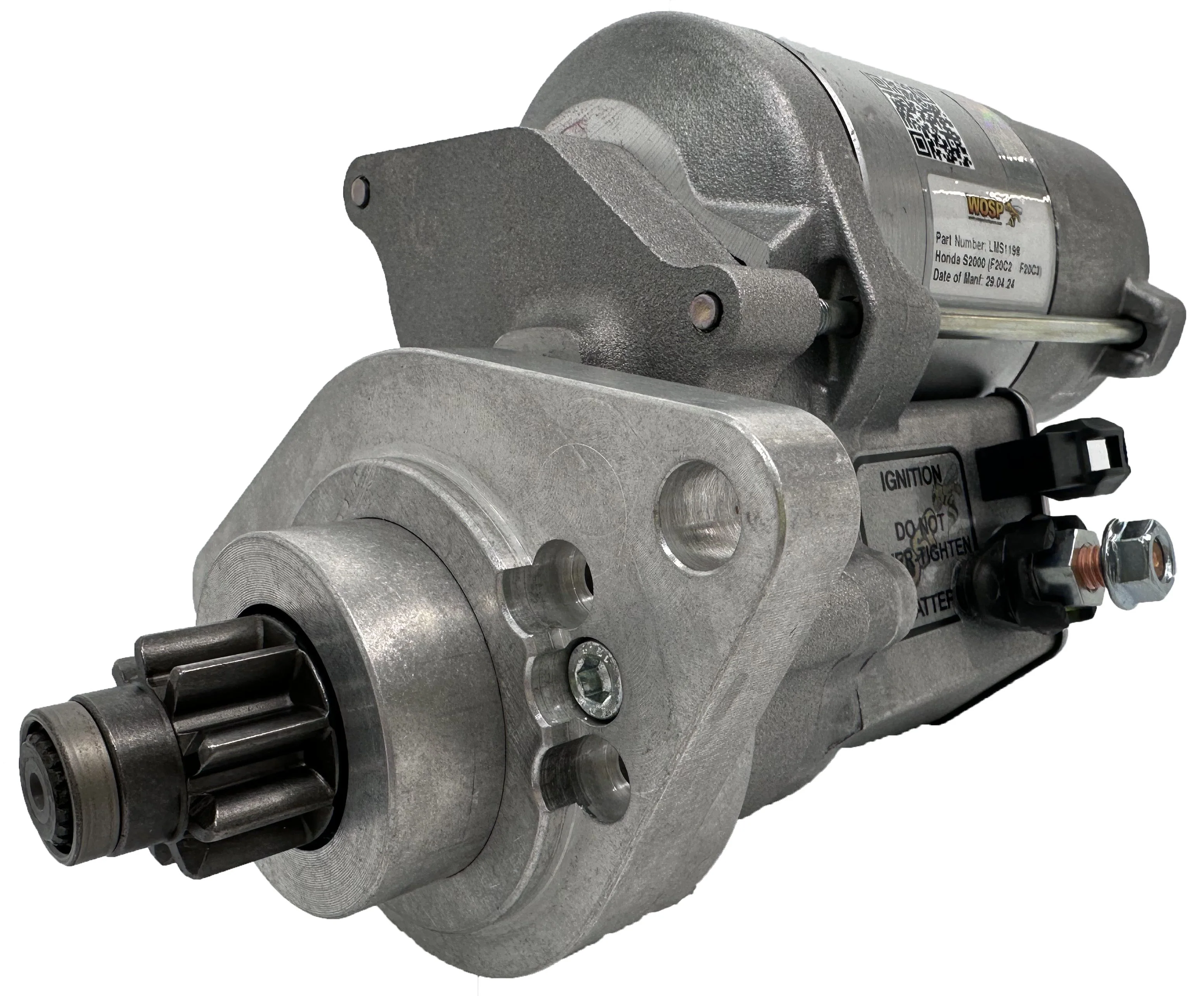 Wosp Honda S2000 (F20C2 / F20C3) super-duty starter motor (LMS1198)
