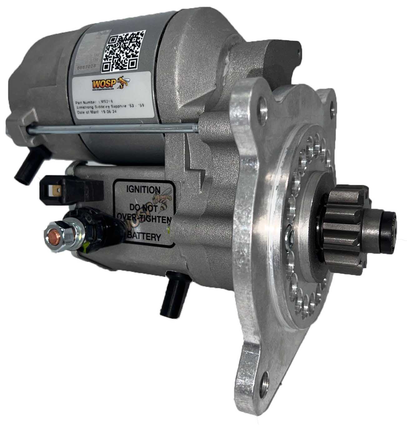 Wosp Humber / Lea Francis / Morris 'various' high torque starter motor (LMS219)