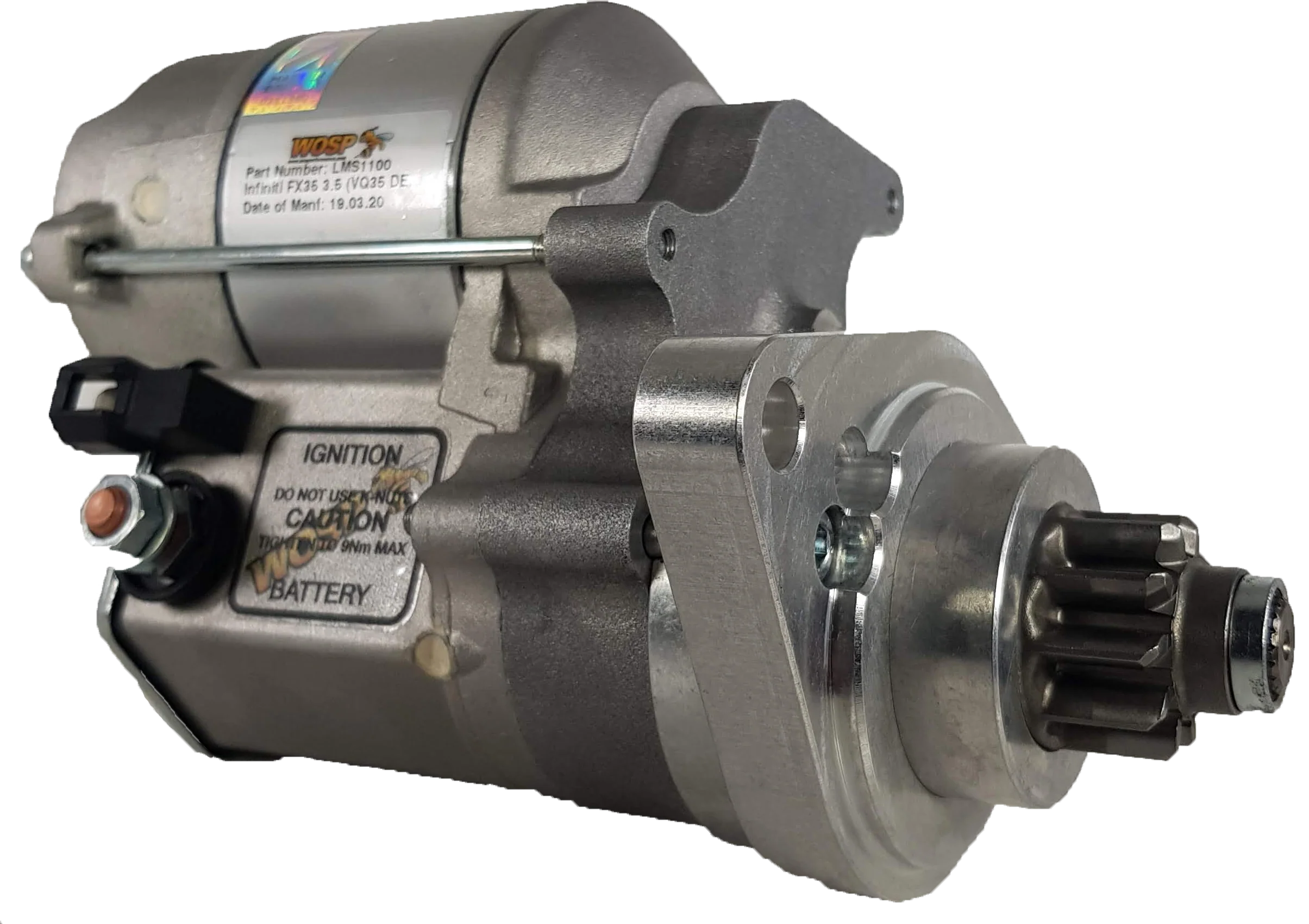 Wosp Infiniti FX35 super-duty starter motor (LMS1100)