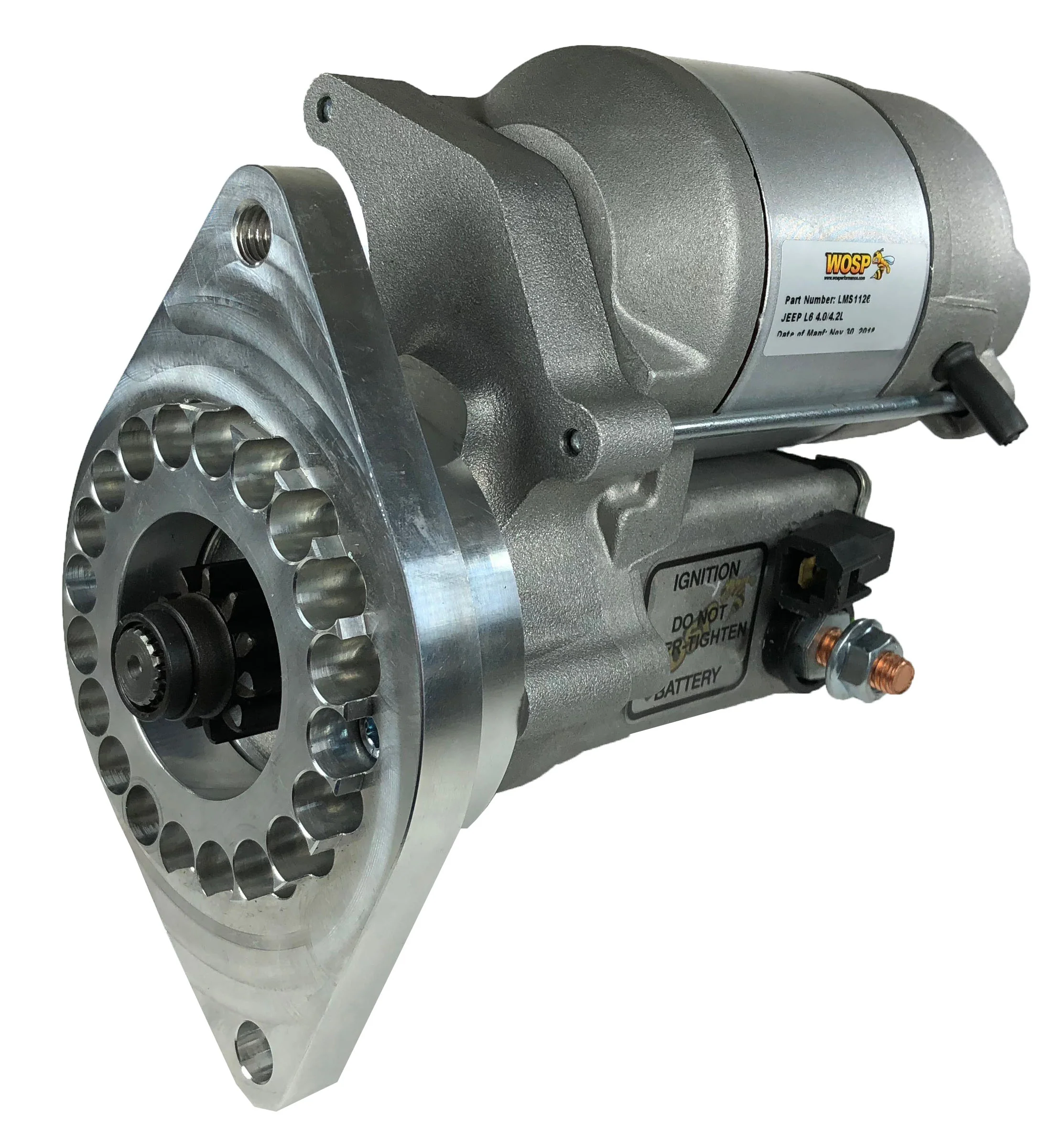 Wosp Jeep 4L / 5.9L '91-'98 high torque starter motor (LMS1126)