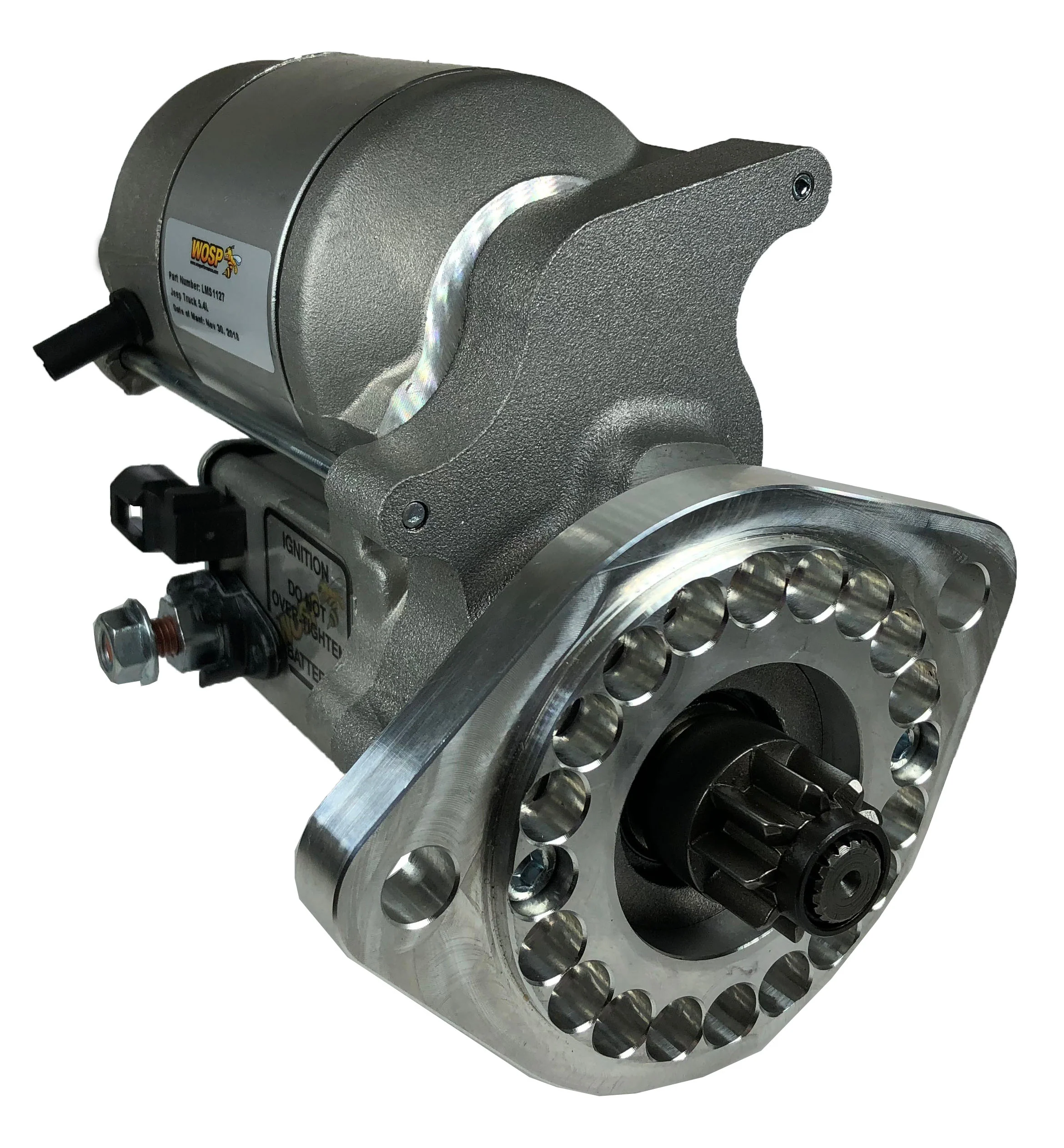Wosp Jeep Truck 3.8 / 5.3 / 5.4L high torque starter motor (LMS1127)