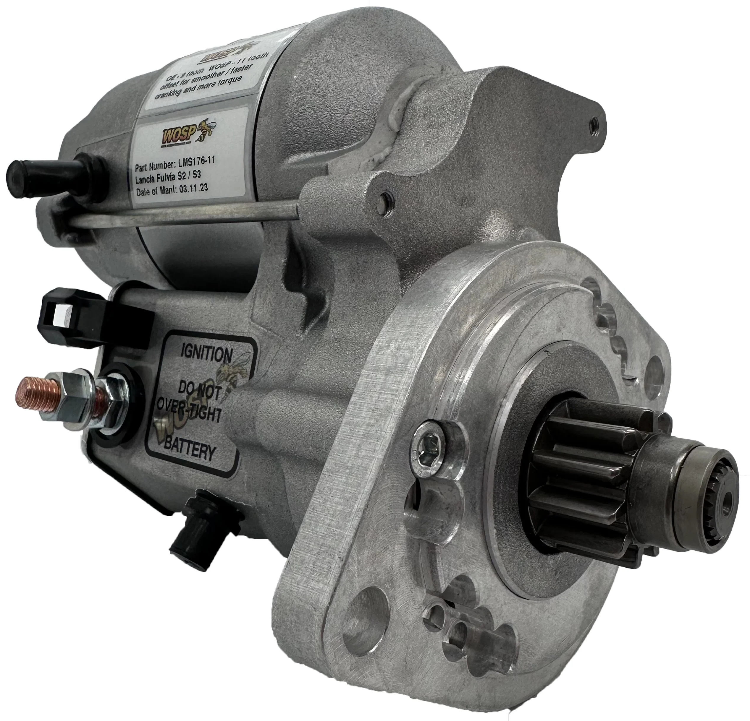Wosp Lancia Fulvia S2 / S3 high torque starter motor (LMS176)