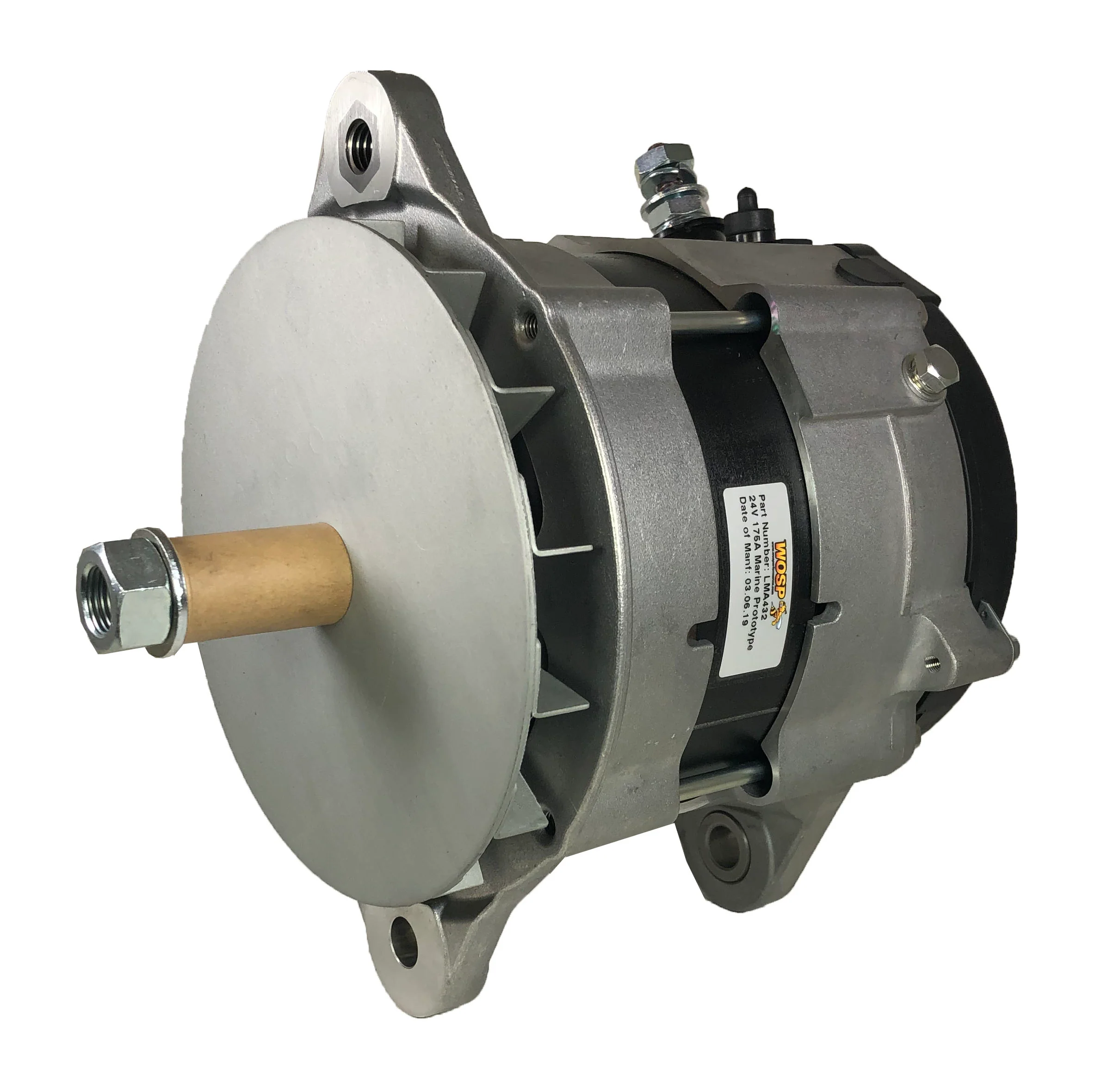 Wosp Marine 24 Volt 3-lug 165A Alternator