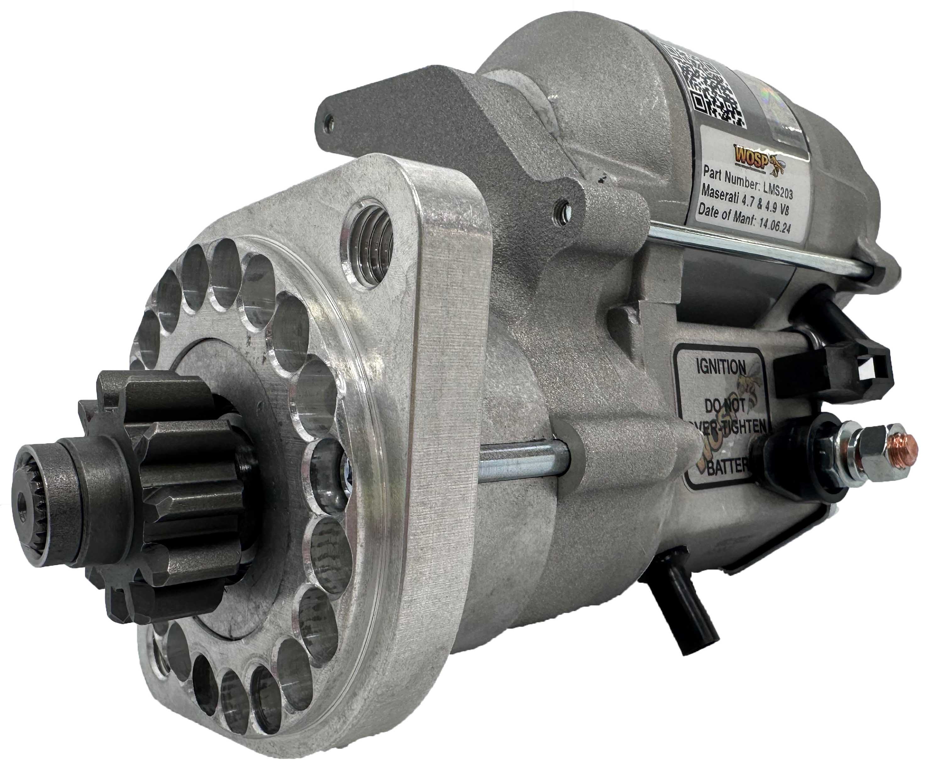 Wosp Maserati 4.7 / 4.9 V8 high torque starter motor (LMS203)