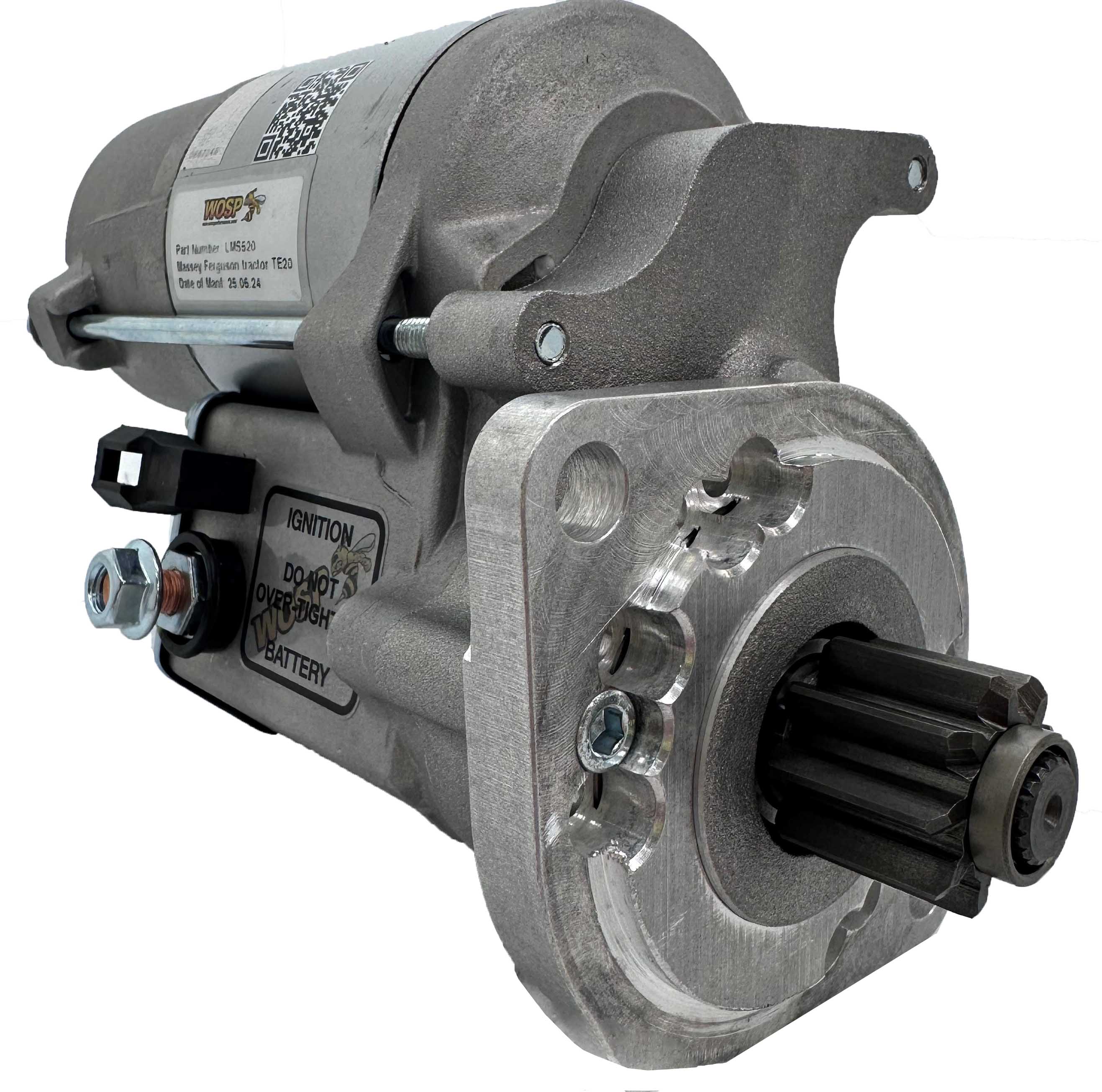 Wosp Massey Ferguson tractor TE20 high torque starter motor (LMS520)