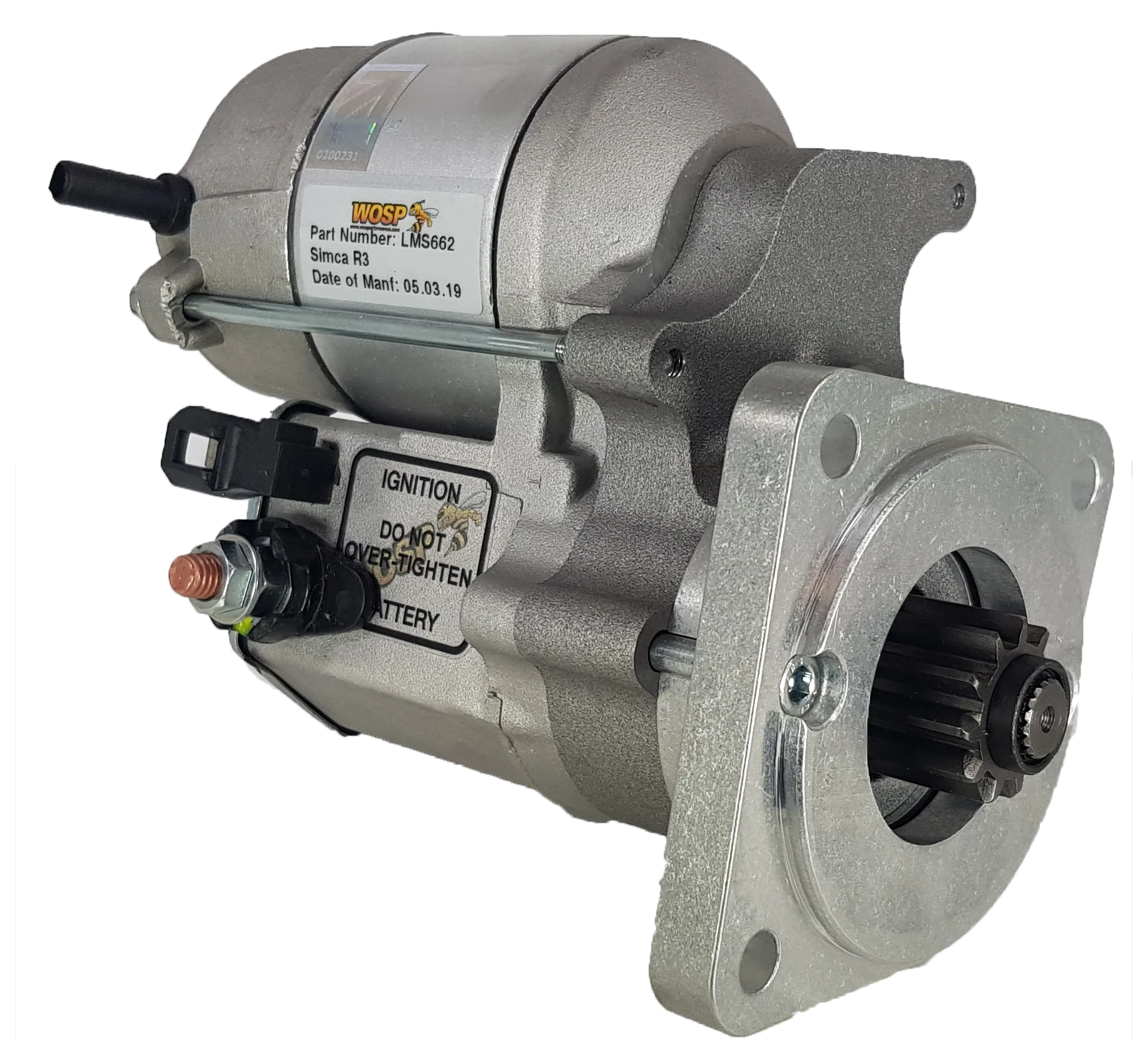 Wosp Matra / Simca / Talbot various (LH) high torque starter motor (LMS662)