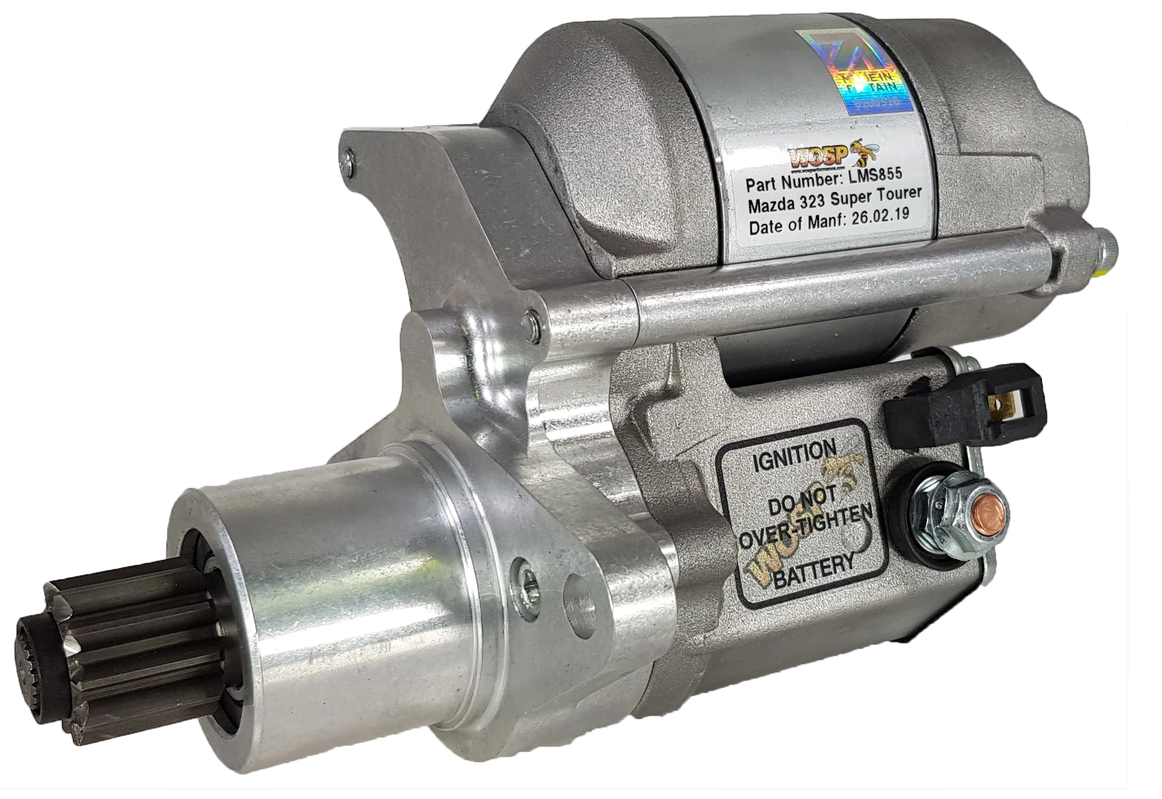 Wosp Mazda 323 Super Tourer high torque starter motor (LMS855)