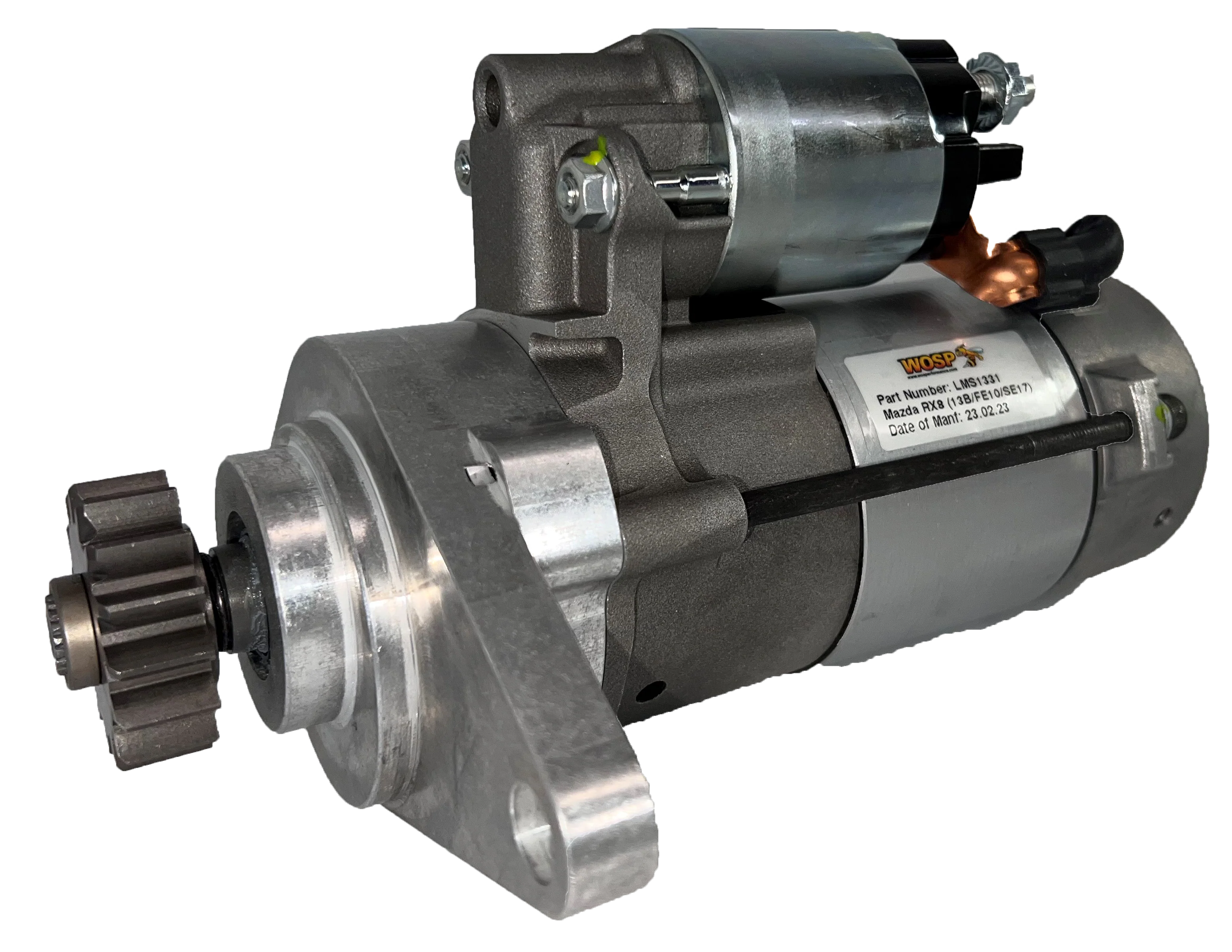 Wosp Mazda RX8 (13B / FE10 / SE17) '03-'12 high performance starter motor (LMS1331)