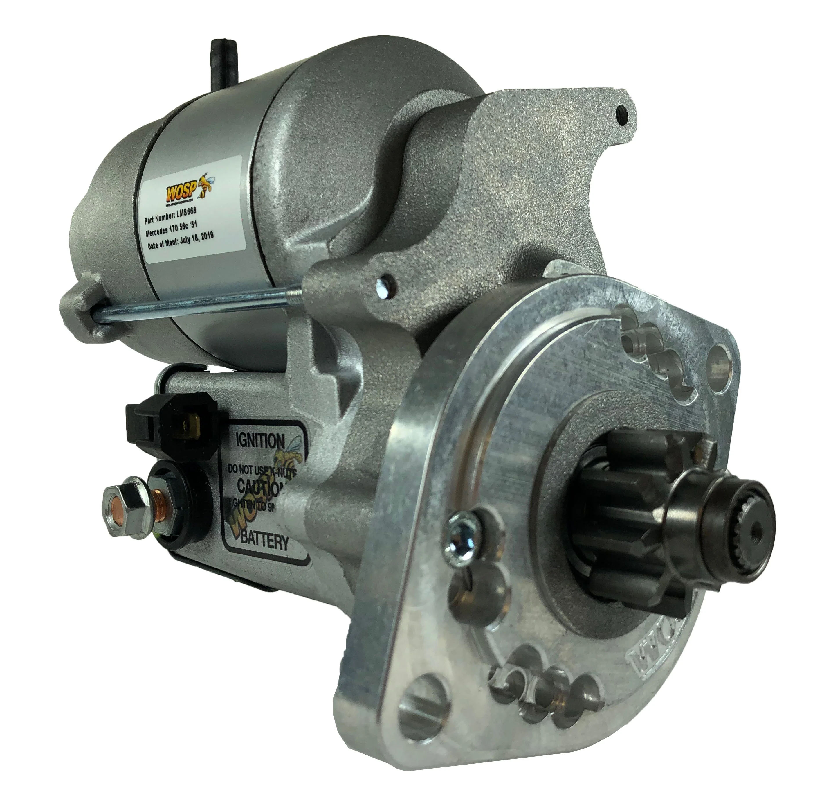Wosp Mercedes 170 high torque starter motor (LMS668)