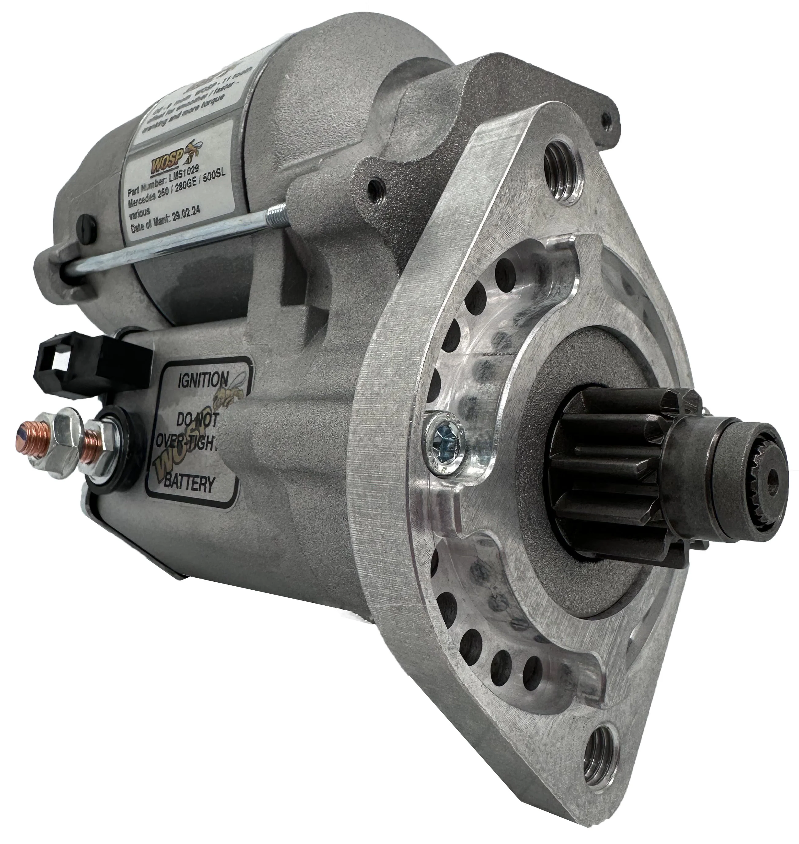 Wosp Mercedes 250 / 280/ 450 / 500 various high torque starter motor (LMS1029)