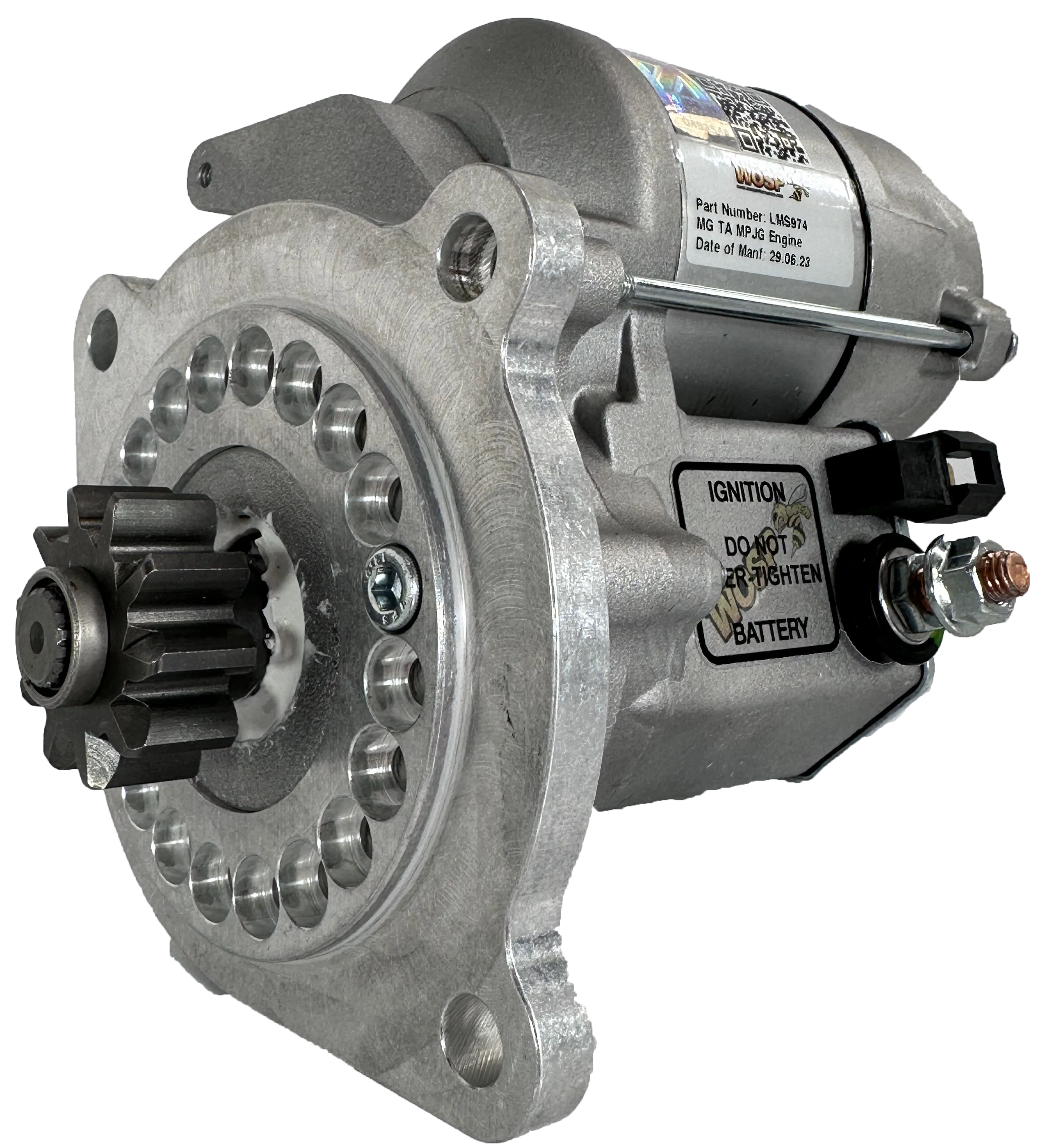 Wosp MG TB - XPAG engine (90 tooth ring gear) high torque starter motor (LMS974)