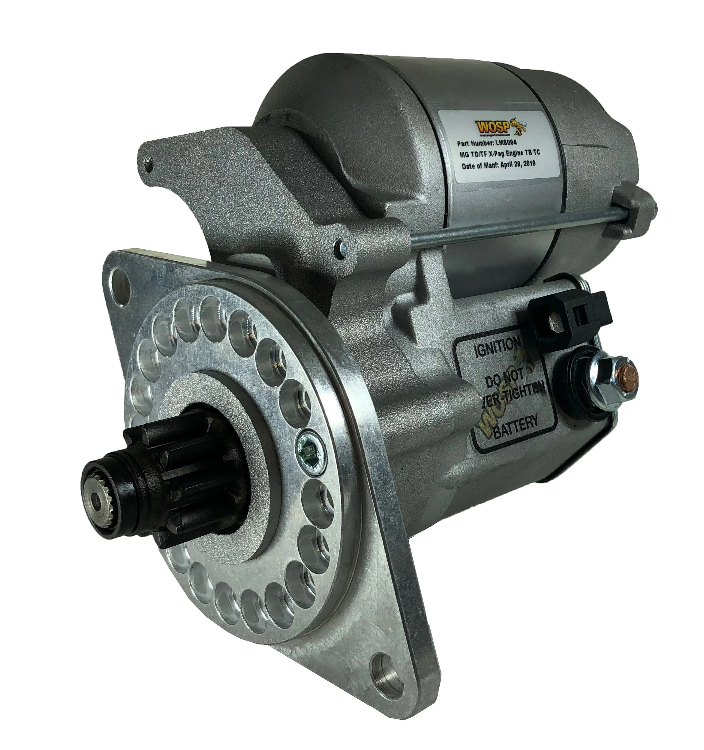 Wosp MG TD / TF (120 tooth ring gear) high torque starter motor (LMS094)