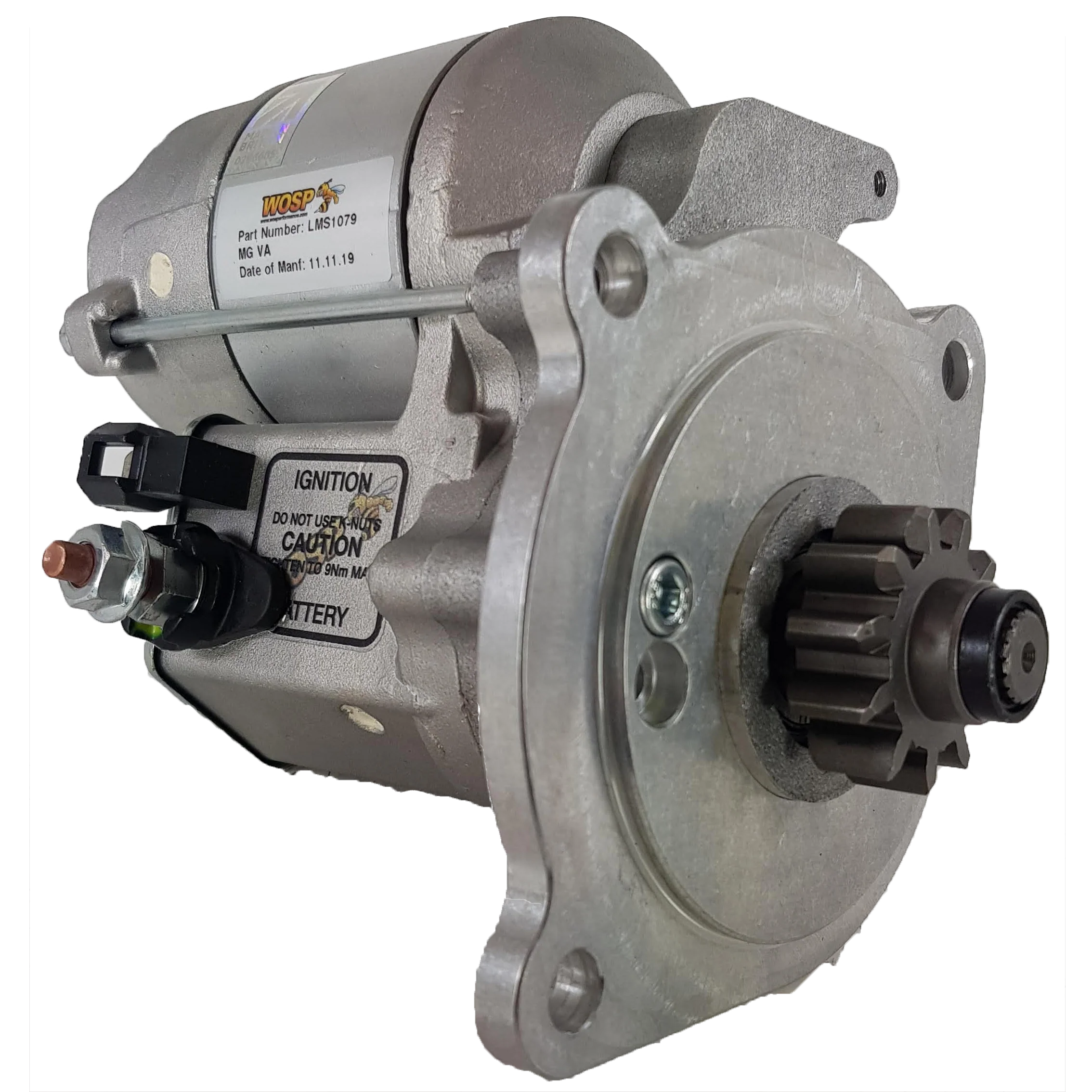 Wosp MG VA high torque starter motor (LMS1079)
