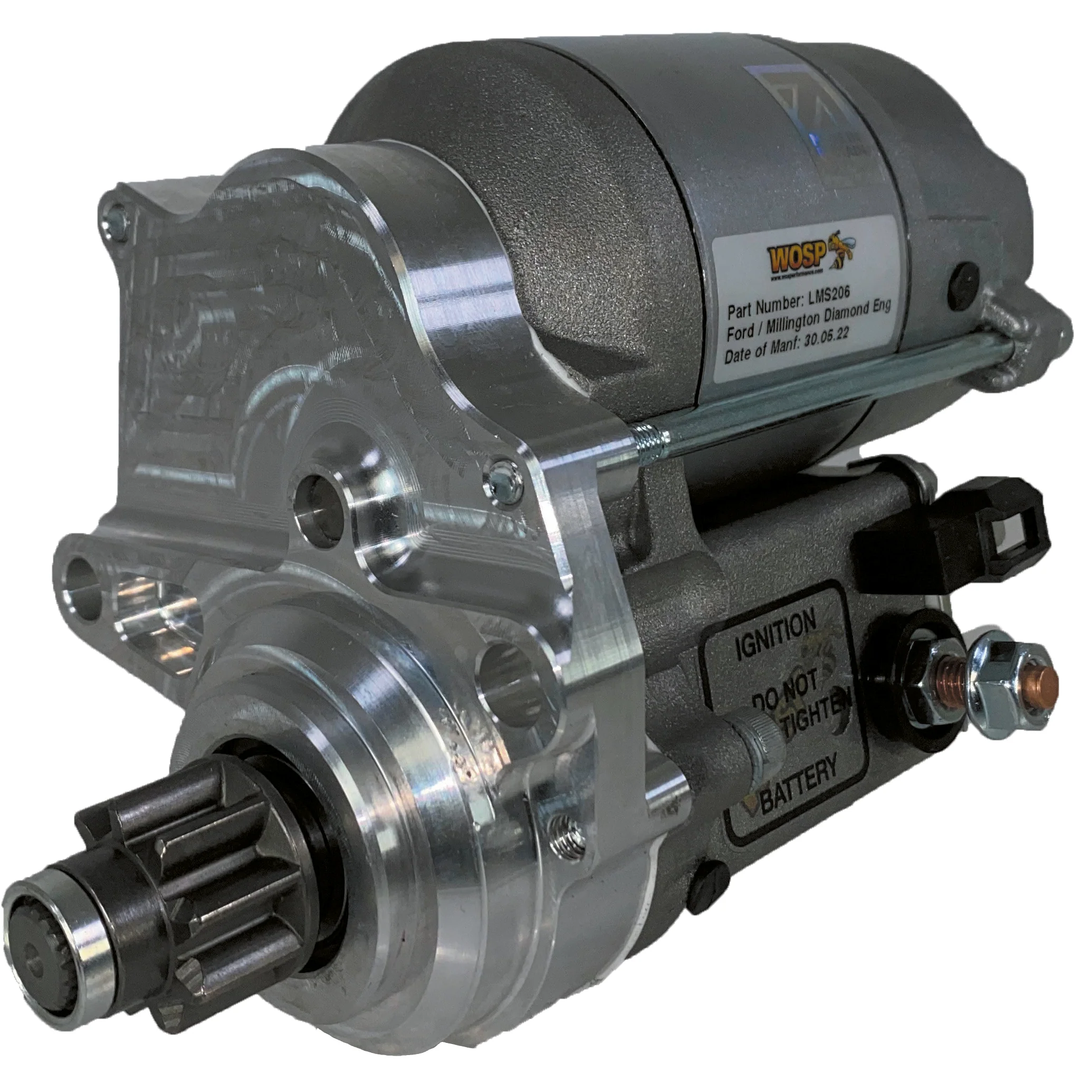 Wosp Millington Diamond engine high torque starter motor (LMS206)