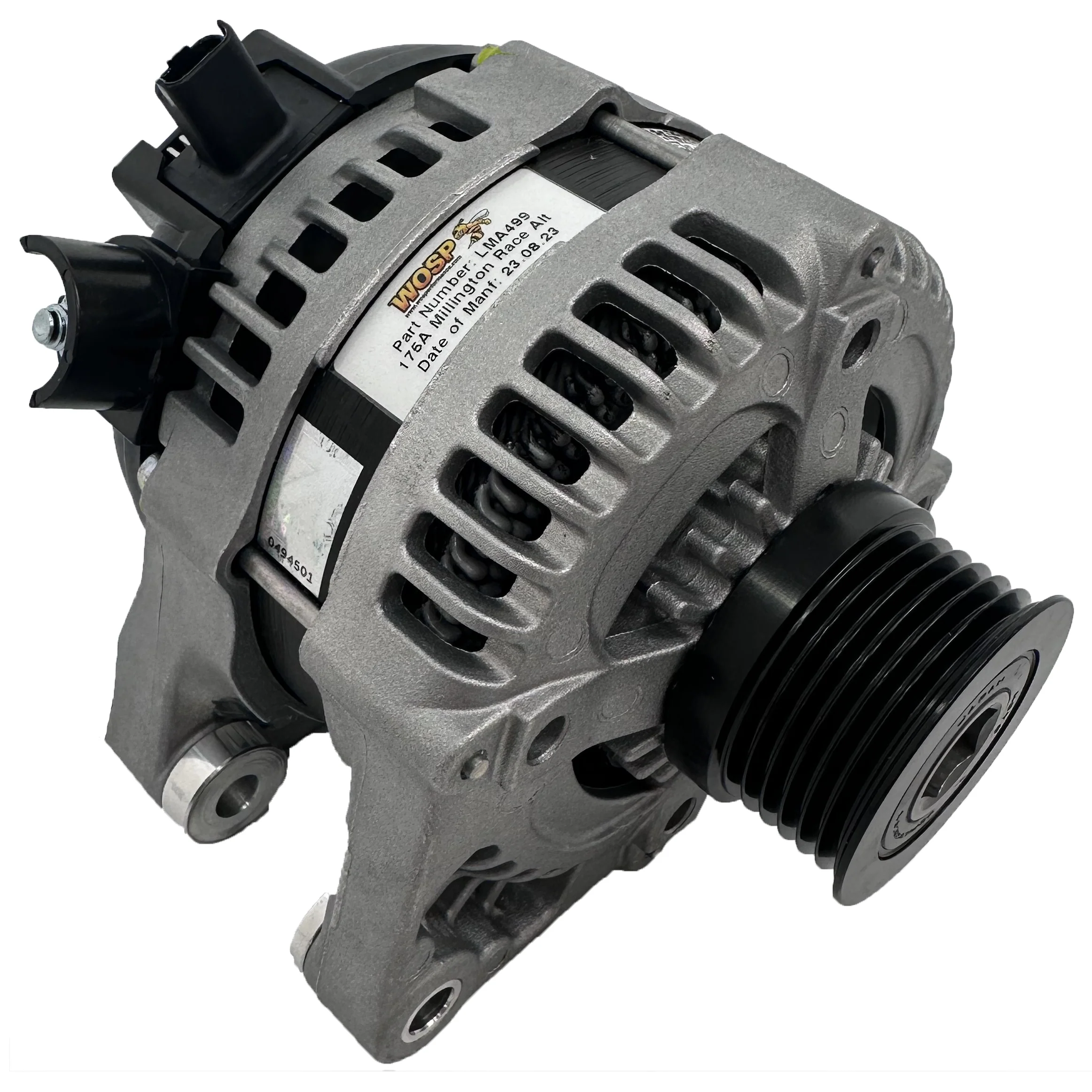 Wosp Millington Diamond Series I / II 'heavy duty' 175A Alternator (4-Lug)