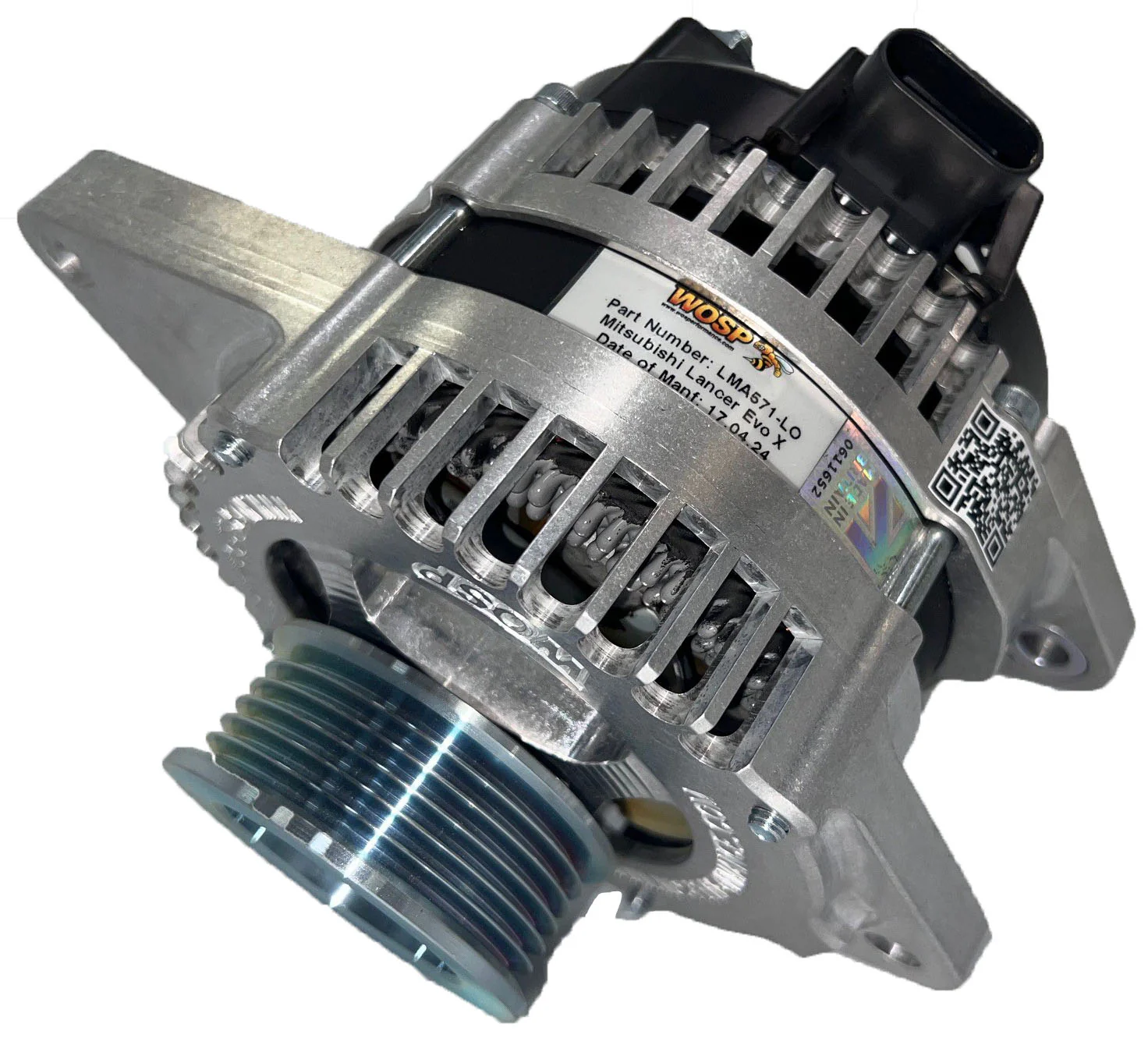 Wosp Mitsubishi Lancer Evo X 120A Alternator