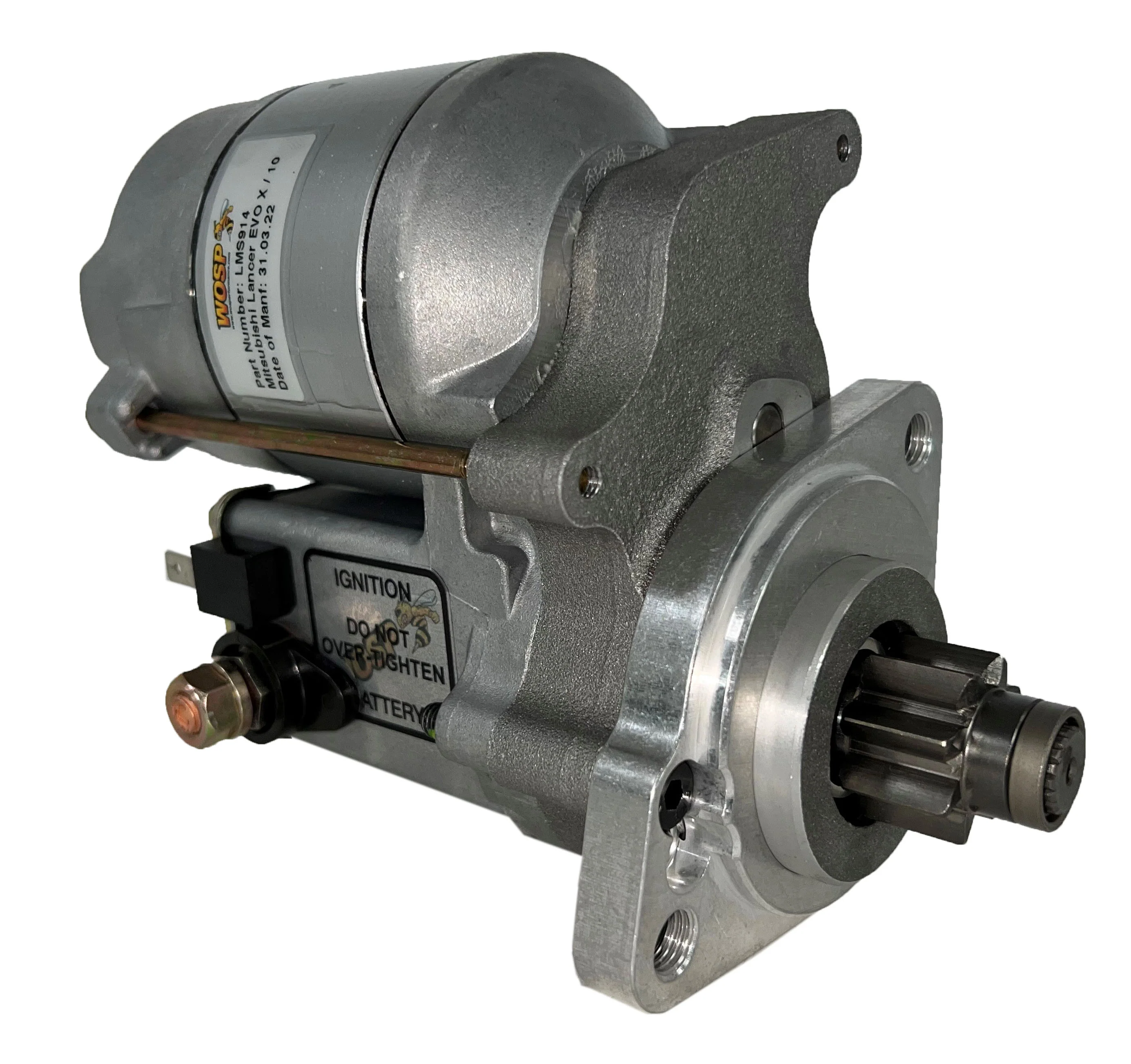 Wosp Mitsubishi Lancer Evo X / Evo 10 high torque starter motor (LMS914)