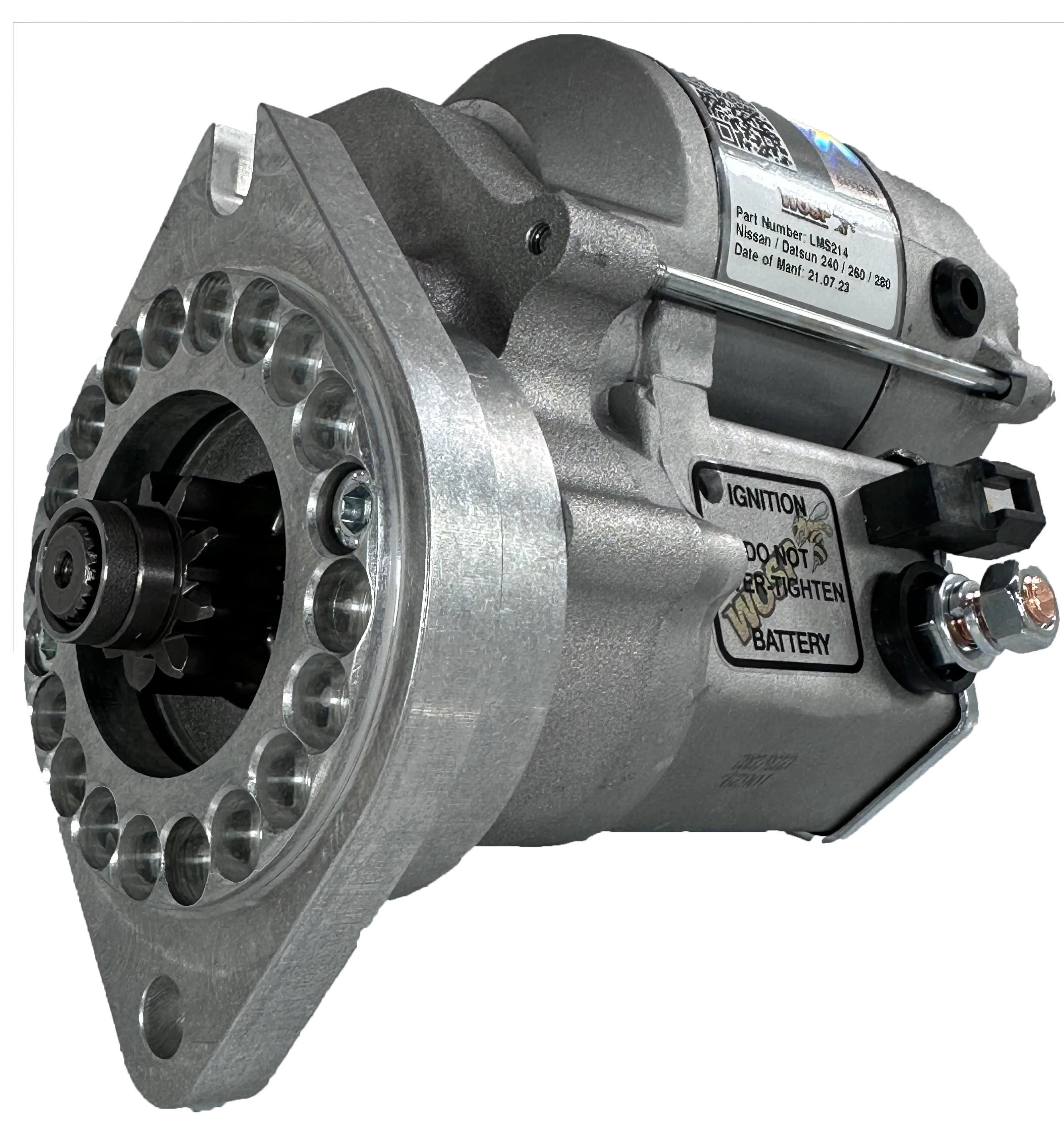 Wosp Nissan 240 / 260 / 280 (RH terminals) high torque starter motor (LMS214)