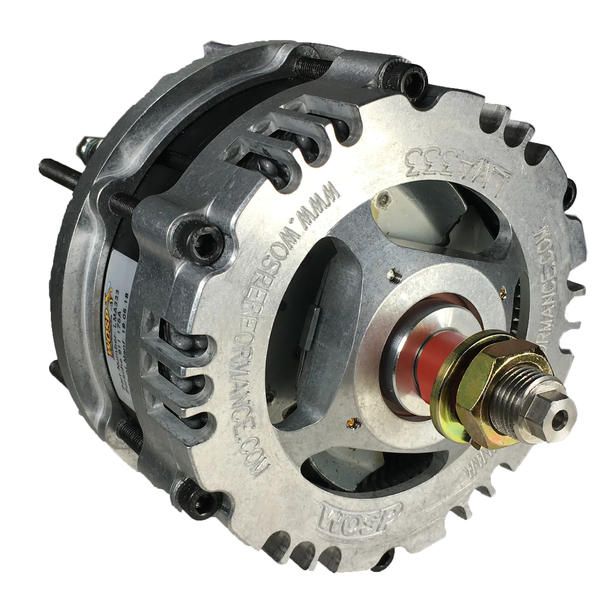 Wosp Porsche 911 120A Alternator (Early 'thick' fan housing)