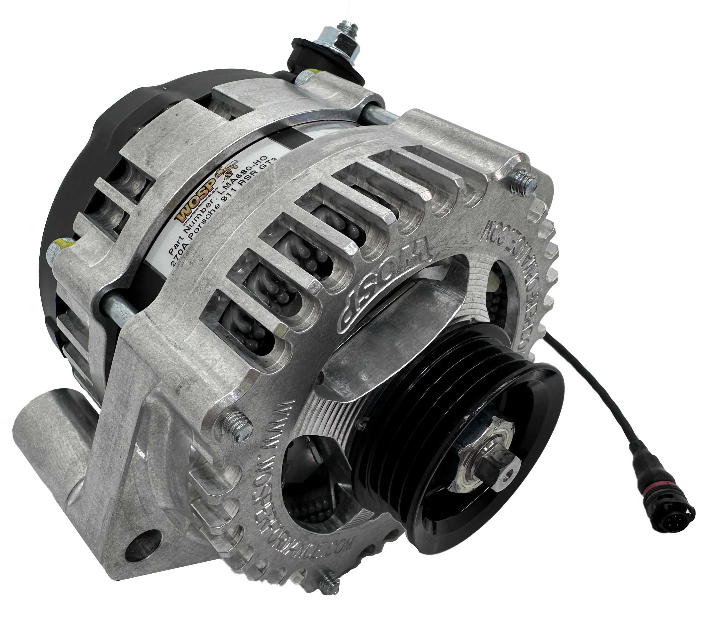 Wosp Porsche 911 RSR GT3 (non CAN Communications) 4PK/53mm Ø 140A Alternator