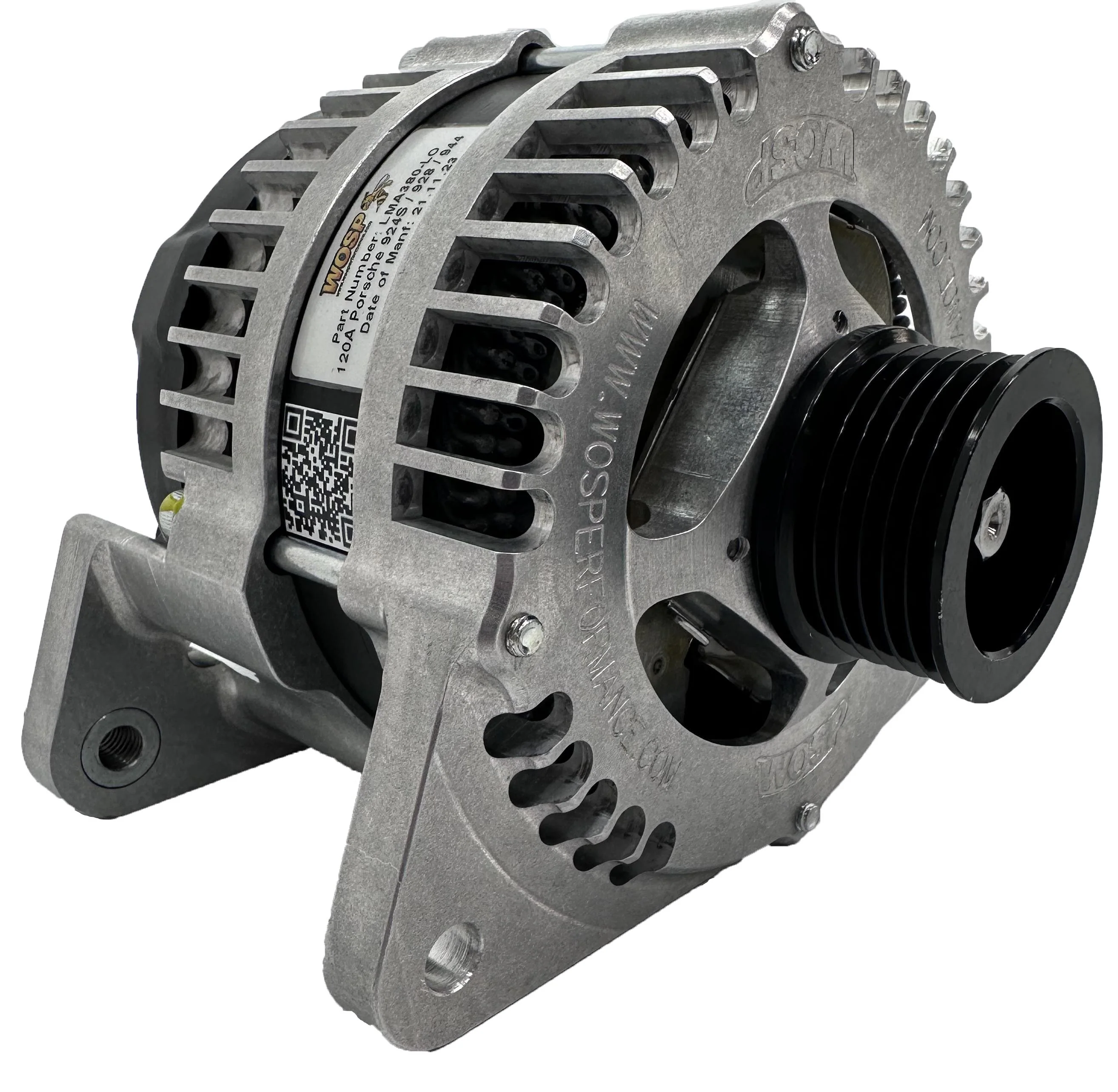 Wosp Porsche 924S / 928 / 944 / 968 120A Alternator (6PK)