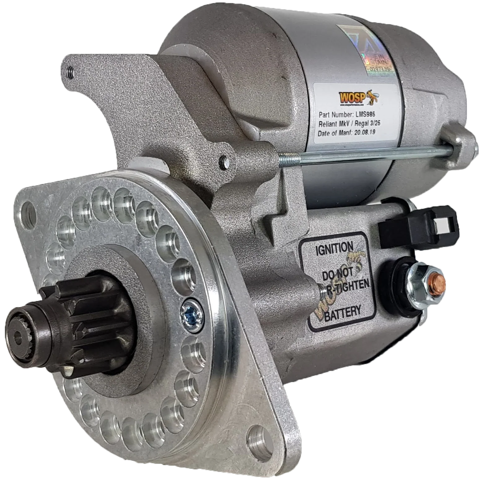Wosp Reliant Regal Various / Reliant Rebel 700 / Bond Bug 700 high torque starter motor (LMS985)