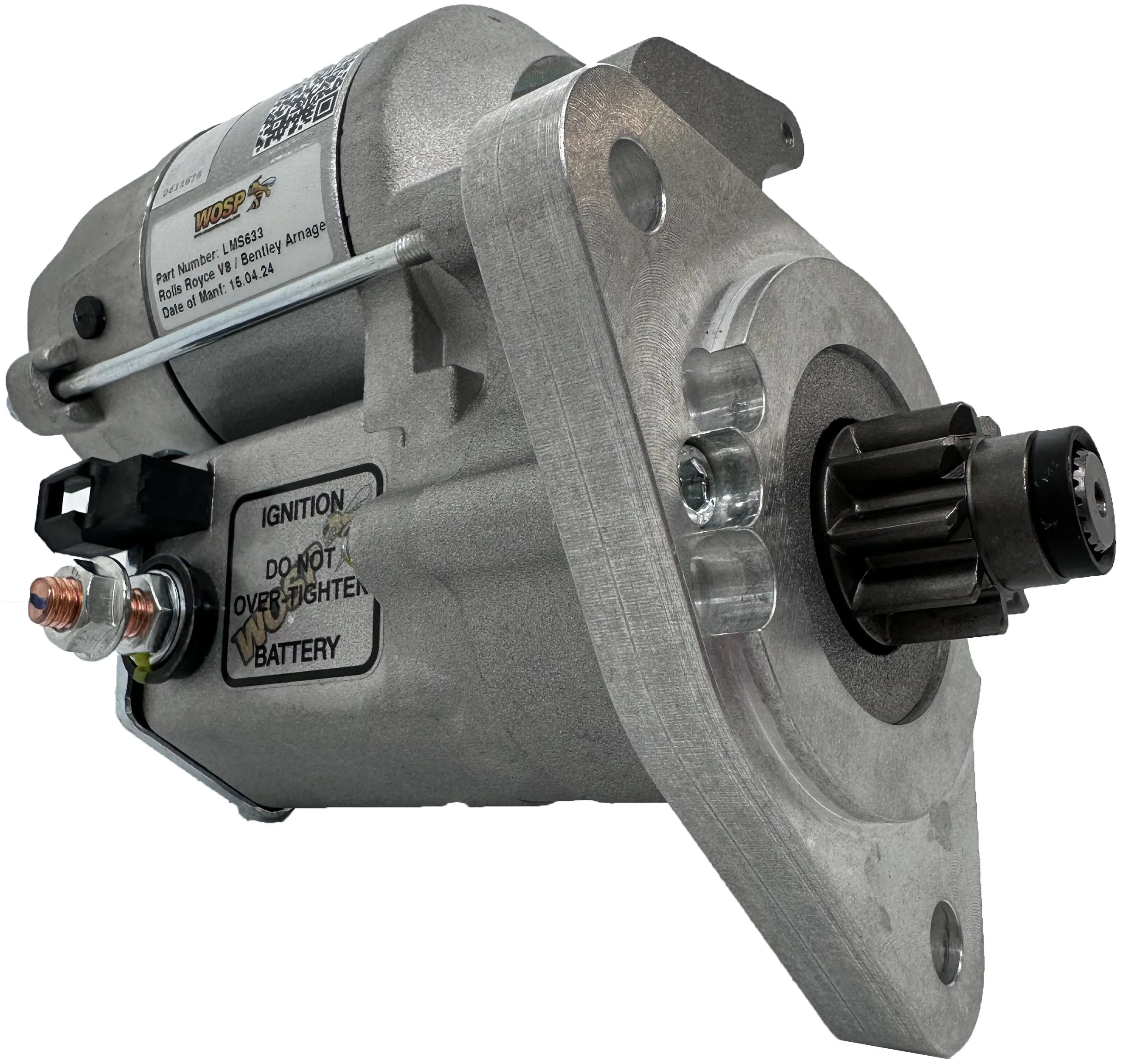 Wosp Rolls Royce V8 / Bentley Arnage OE starter motor (LMS633)