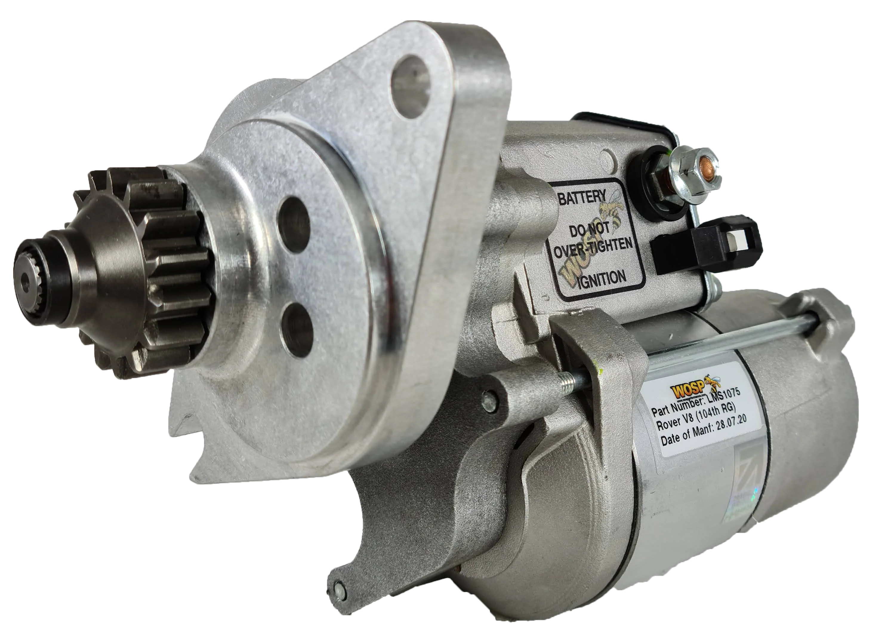 Wosp Rover V8 (104 tooth ring gear) high torque starter motor (LMS1075)