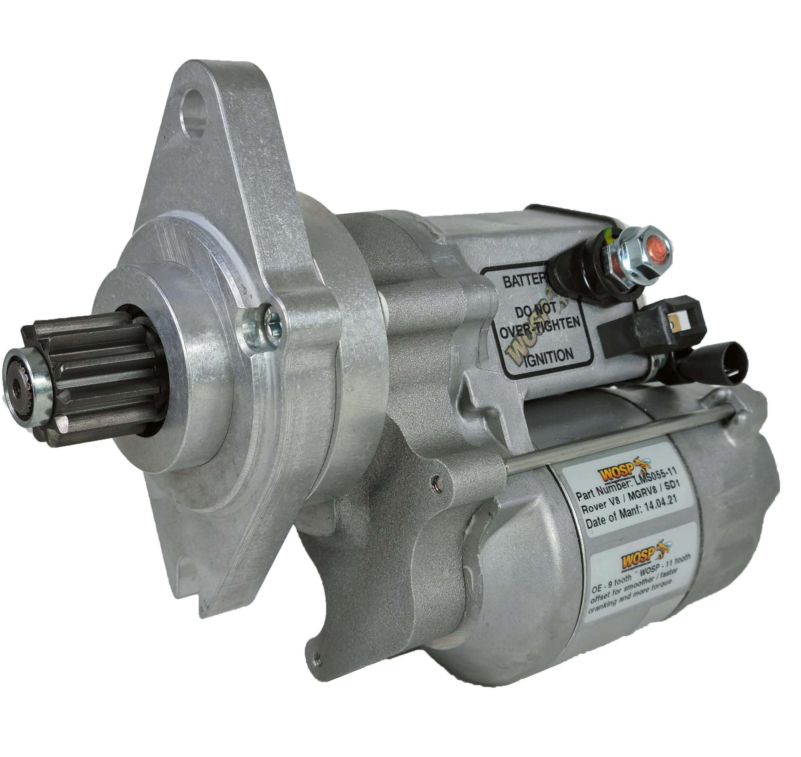 Wosp Rover V8 high torque starter motor (LMS055-11)