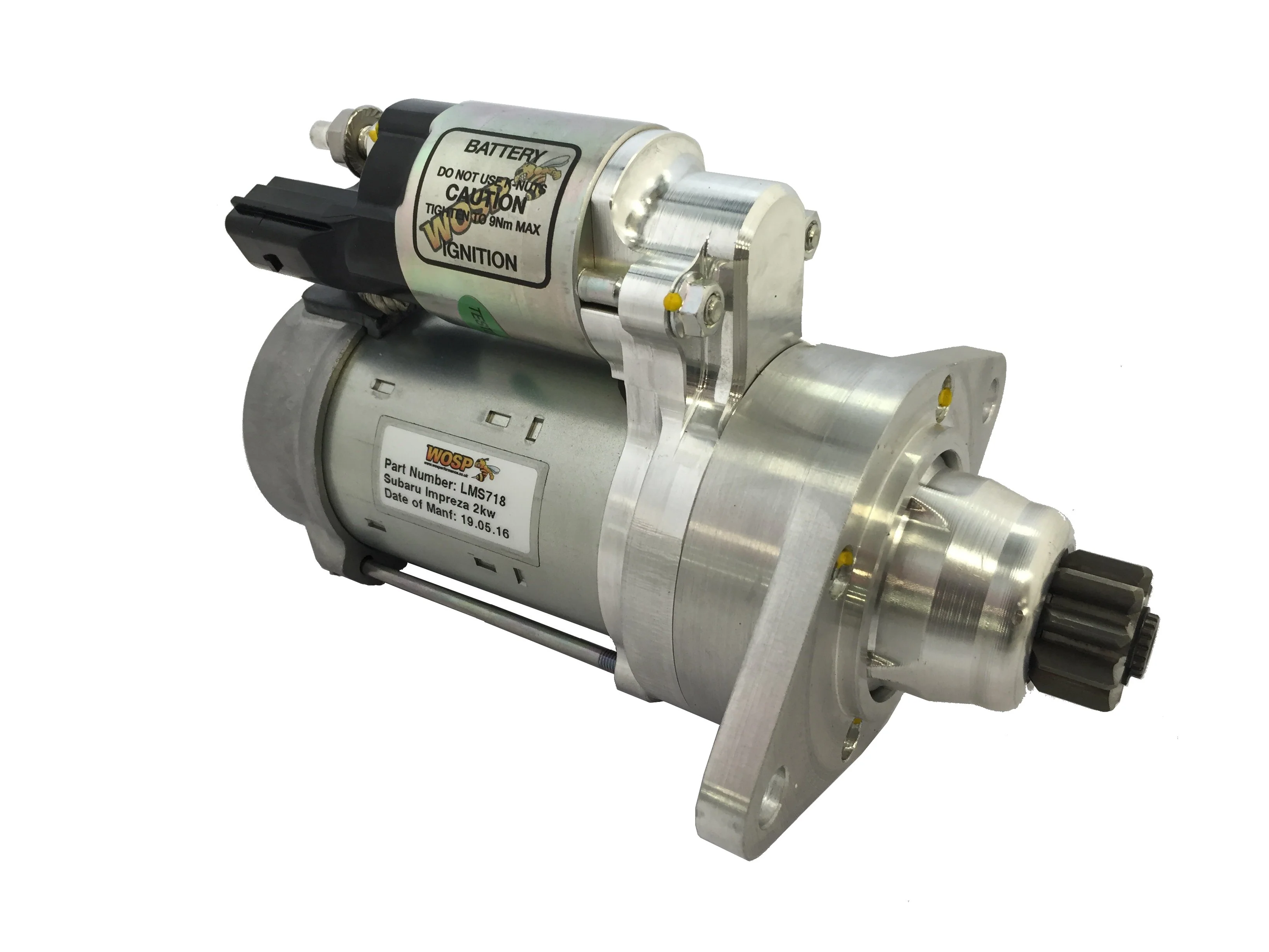 Wosp Subaru Impreza high performance starter motor (LMS718)