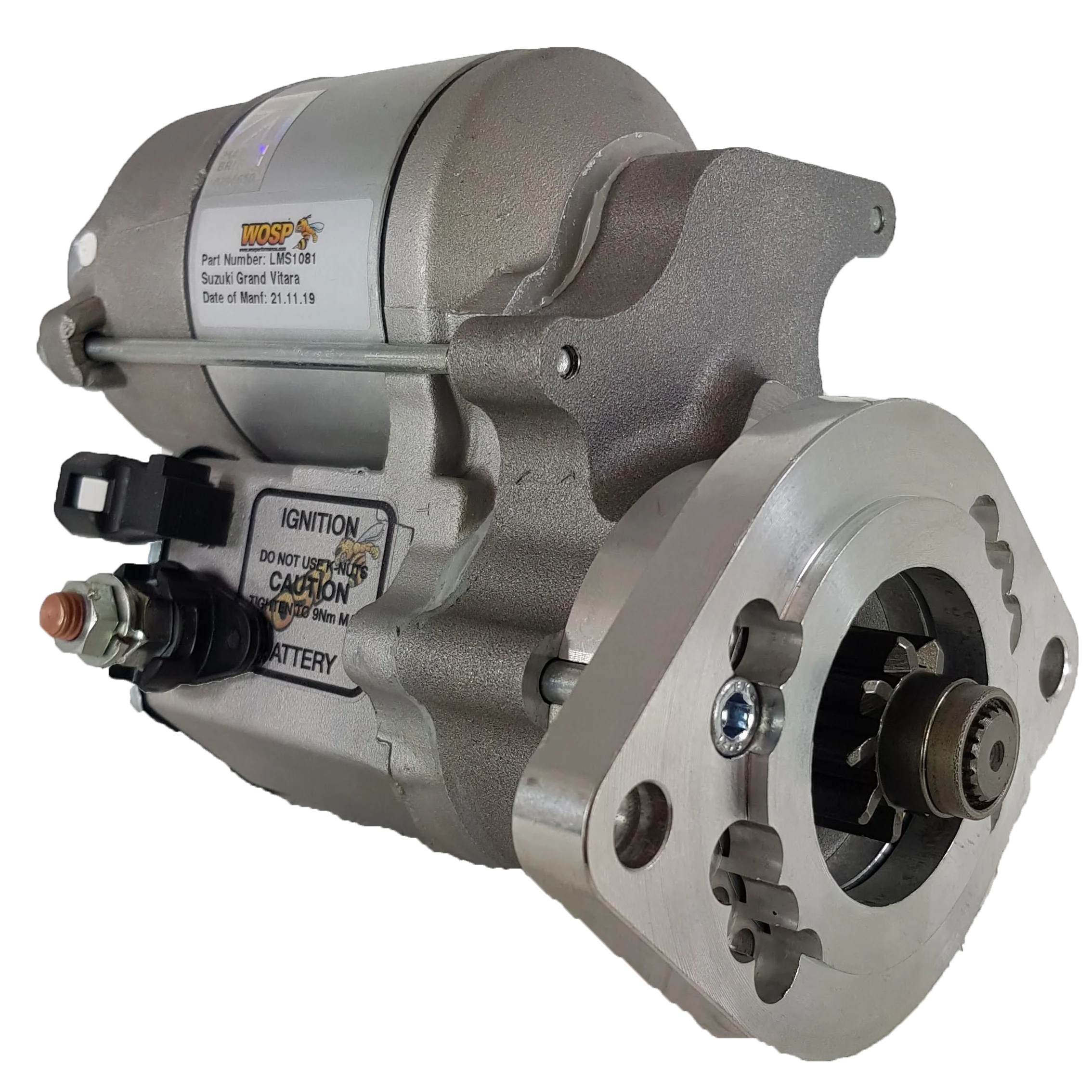 Wosp Suzuki Grand Vitara / Jimny / Samurai / SJ413 / Vitara / X-90 high torque starter motor (LMS1081)