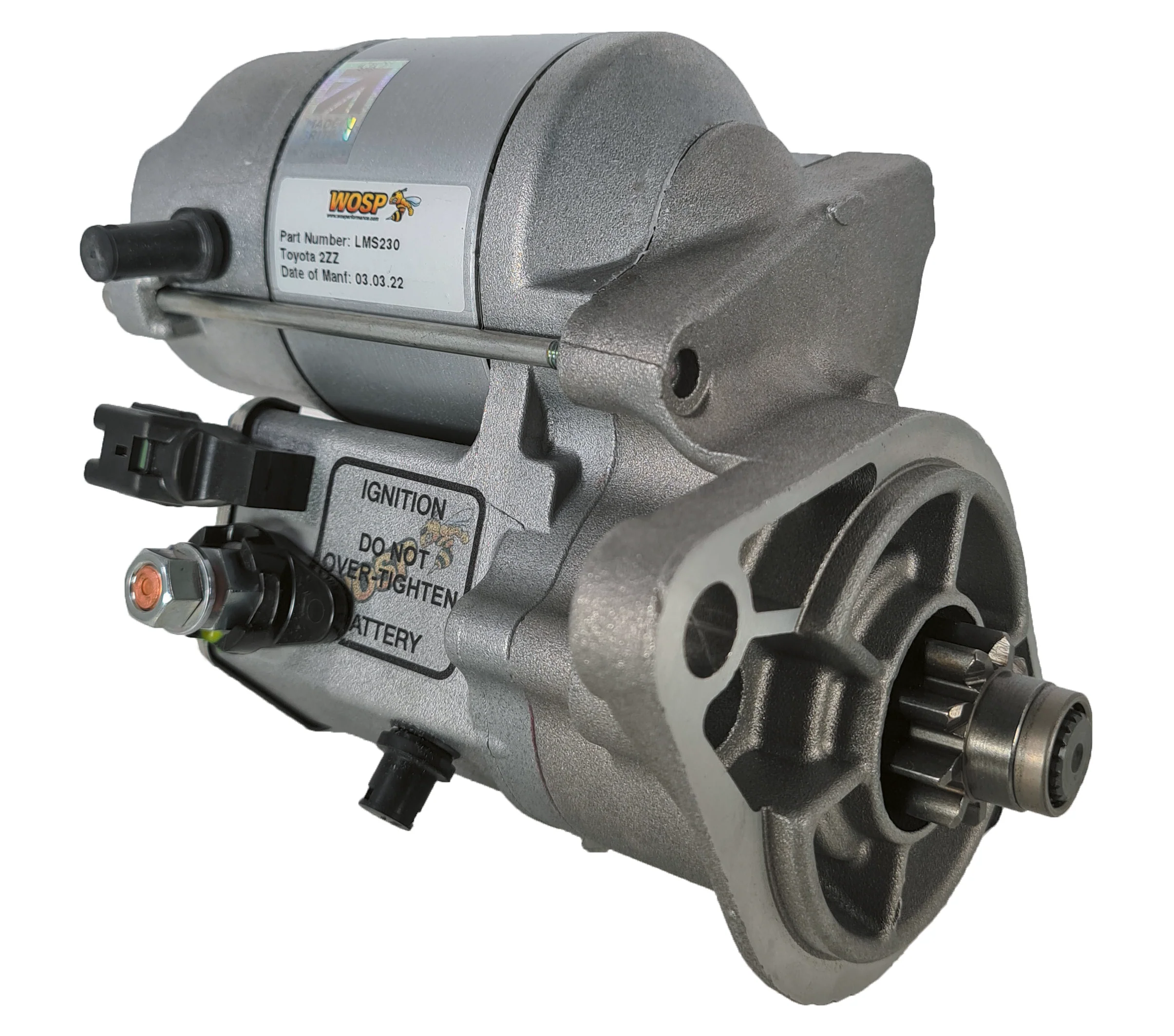 Wosp Toyota 2ZZ engine high torque starter motor (LMS230)