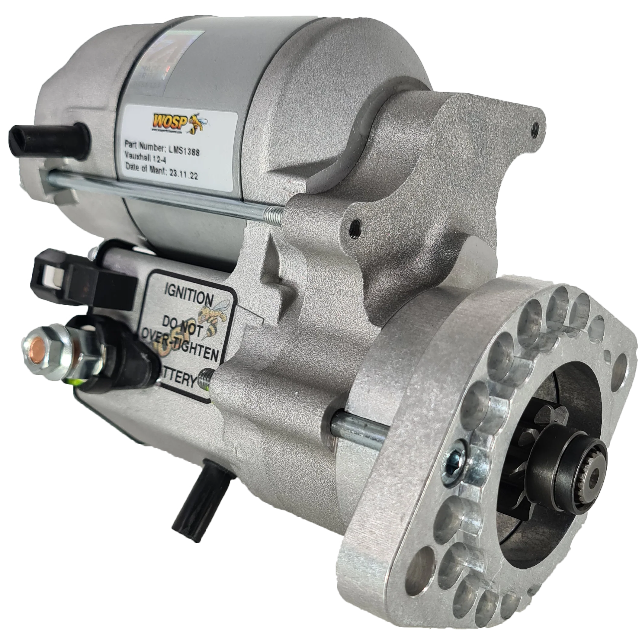 Wosp Vauxhall 12-4 high torque starter motor (LMS1388)