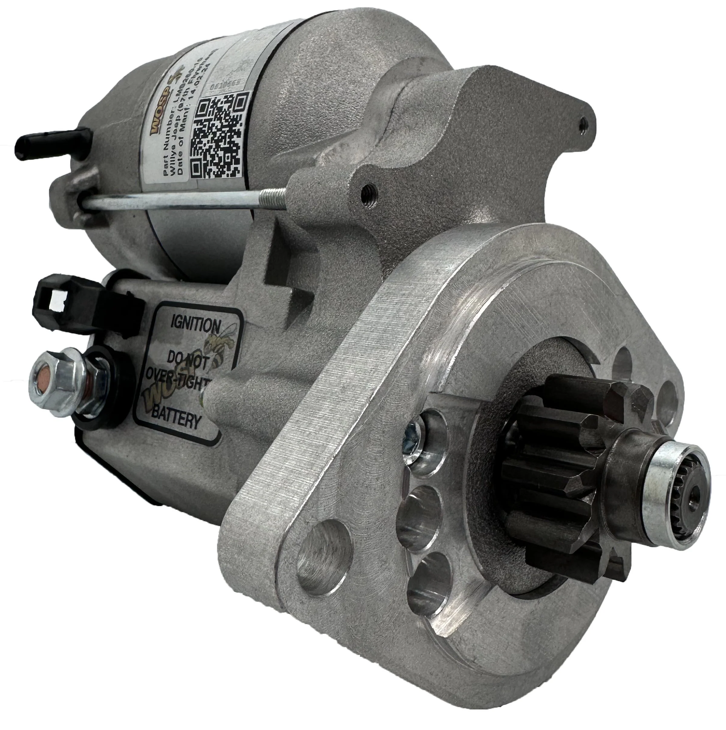 Wosp Willys Jeep (97 tooth) 10 tooth high torque starter motor (LMS250-10)